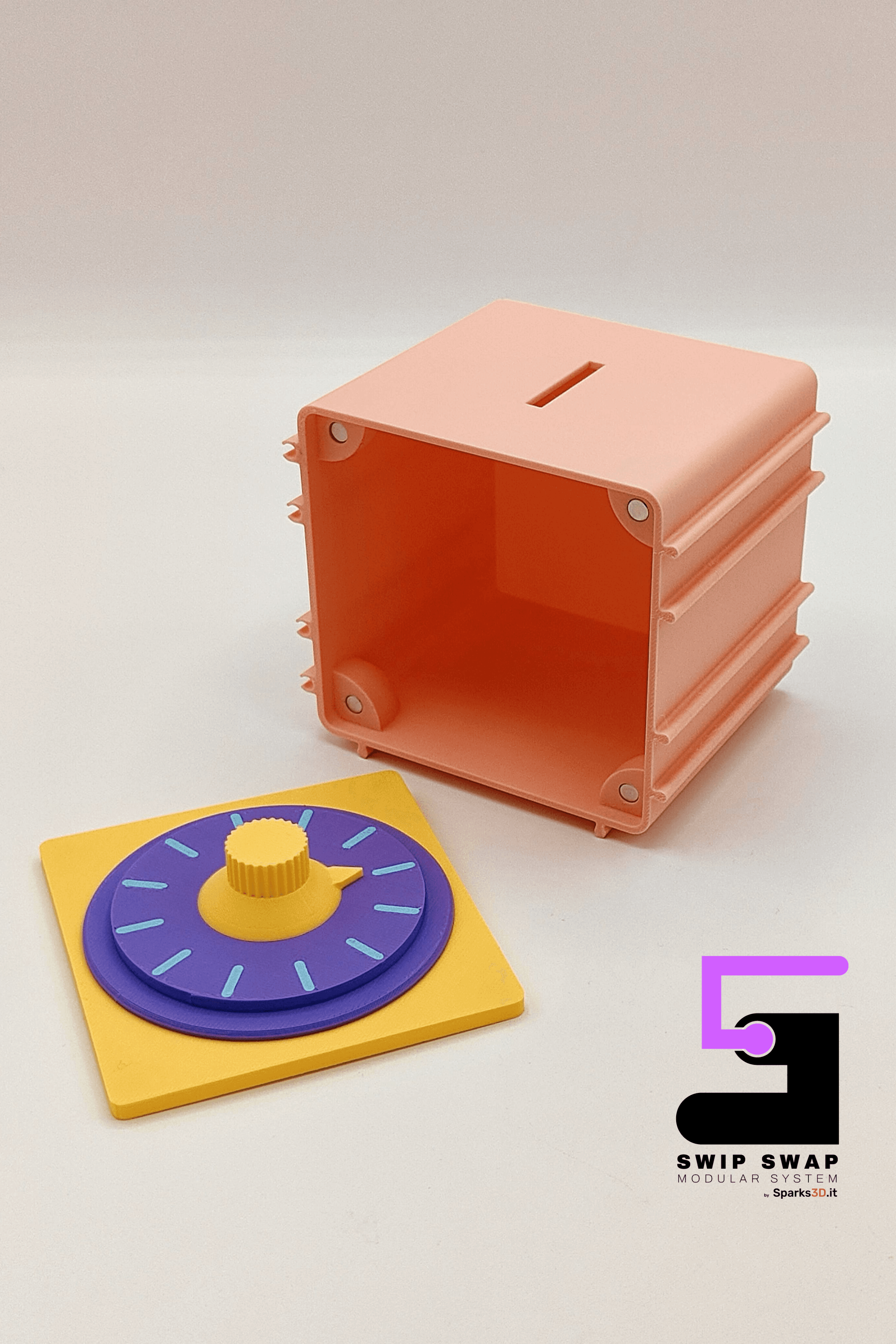 Swip Swap Piggy Bank Mod 1 3d model