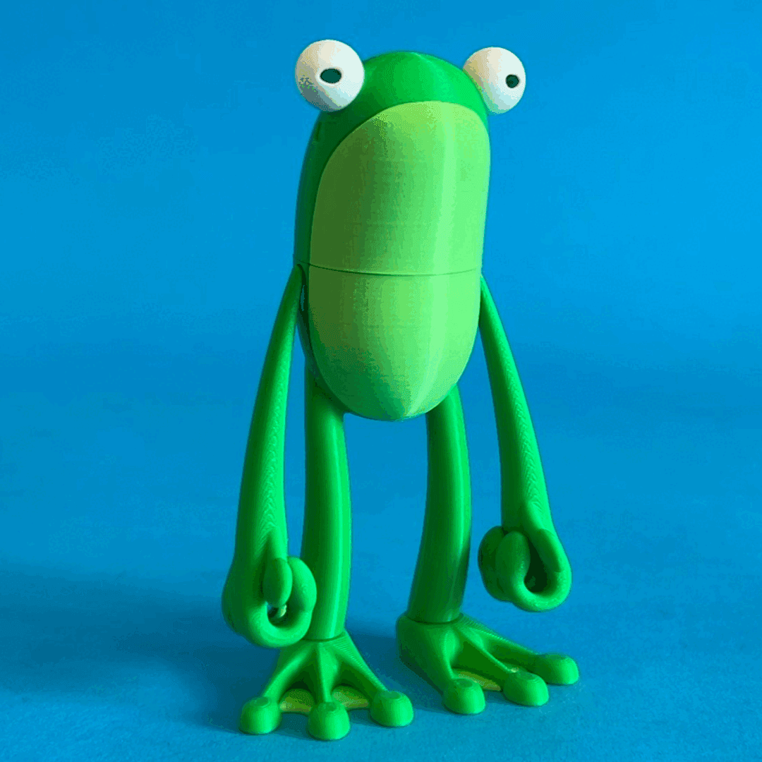 Fly Frog Original Figure 3d model