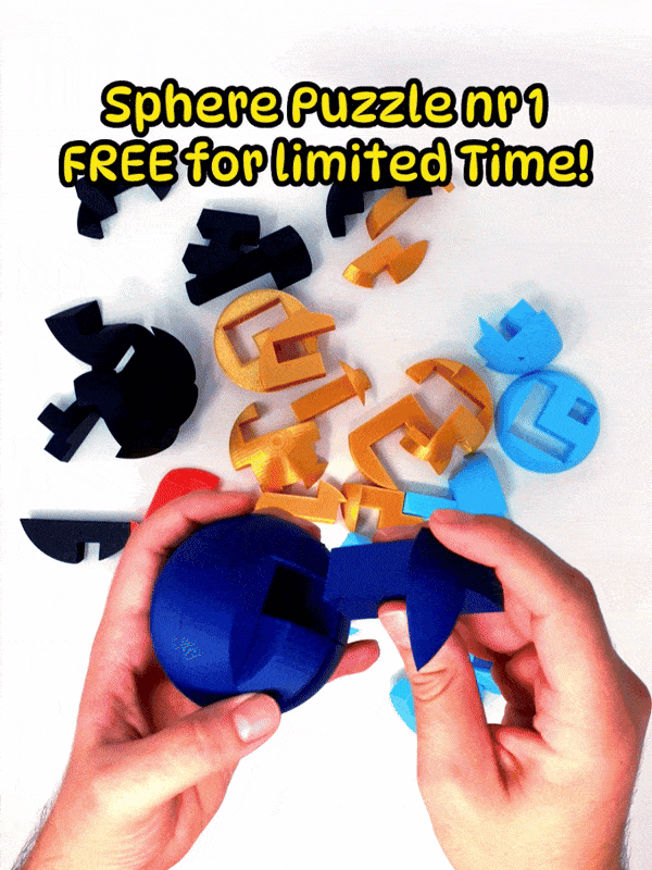 Sphere Puzzle Nr 1. - Free for limited time 3d model