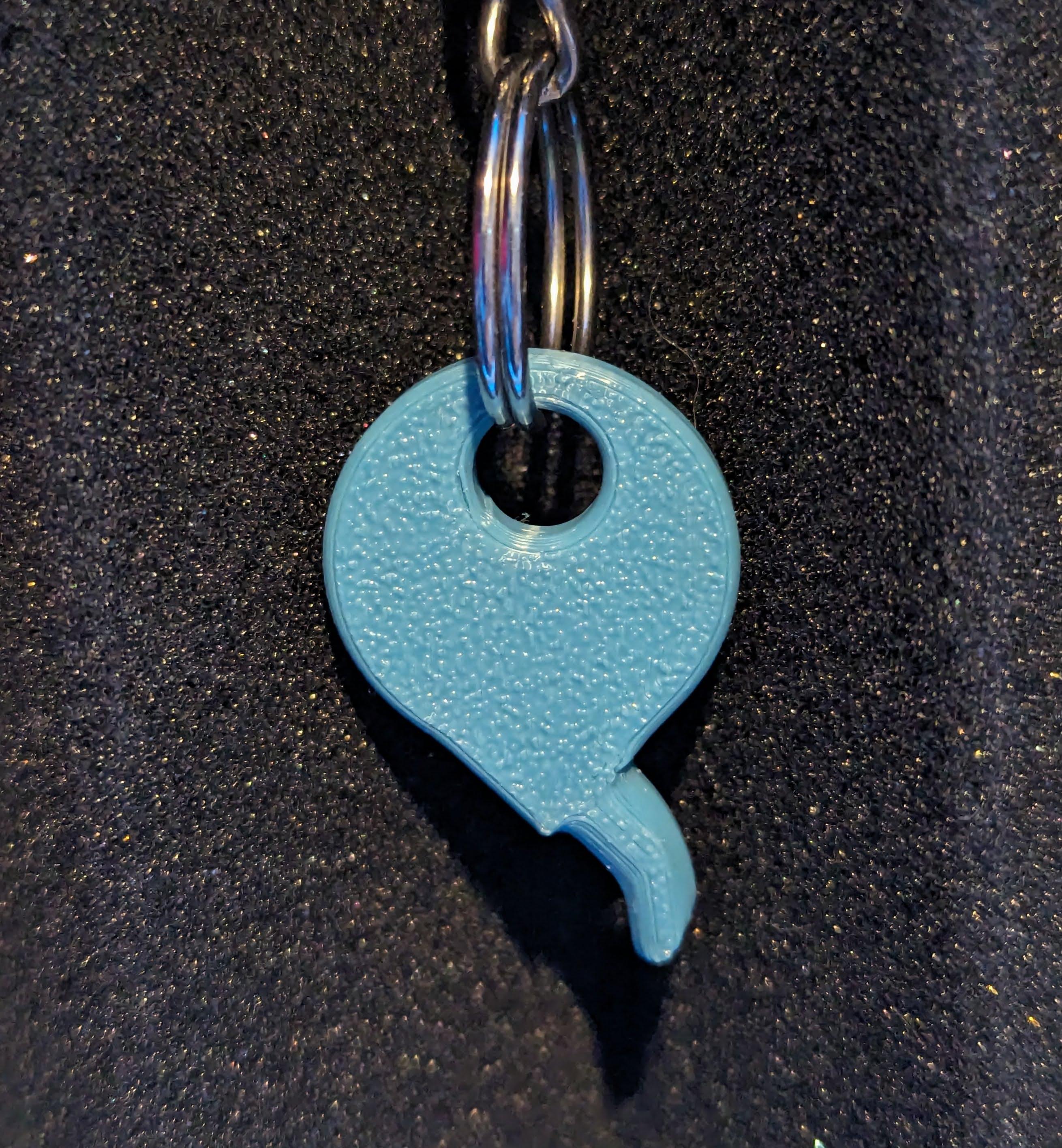 Multiboard Keychain Hook 3d model