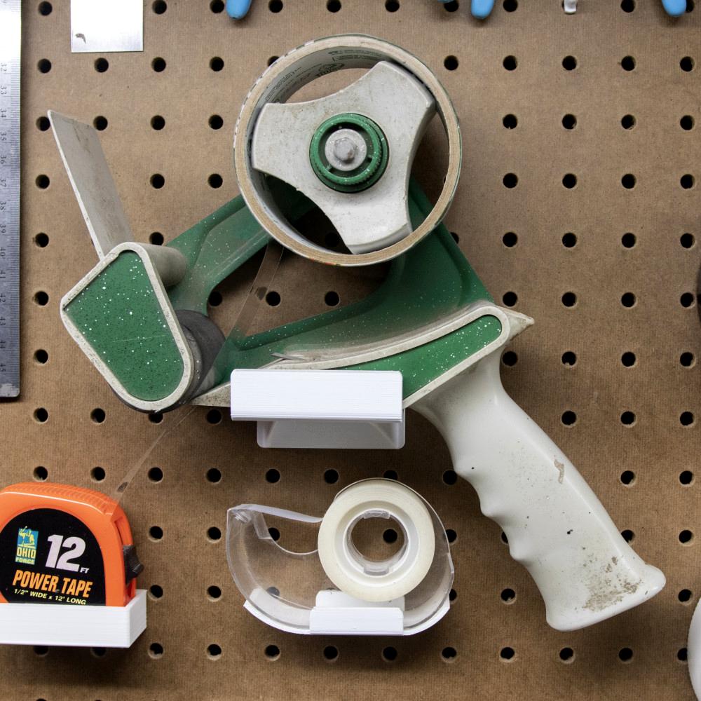 Packing Tape Dispenser Holder // Peg Anything 3d model