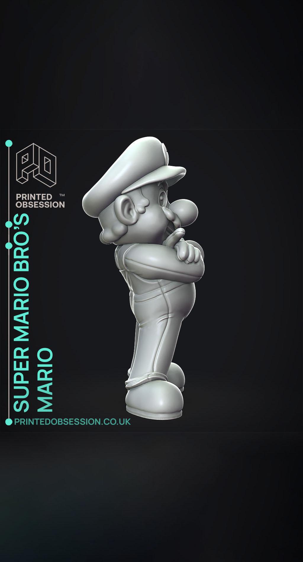 Mario - Super Mario Bros. - Fan Art 3d model