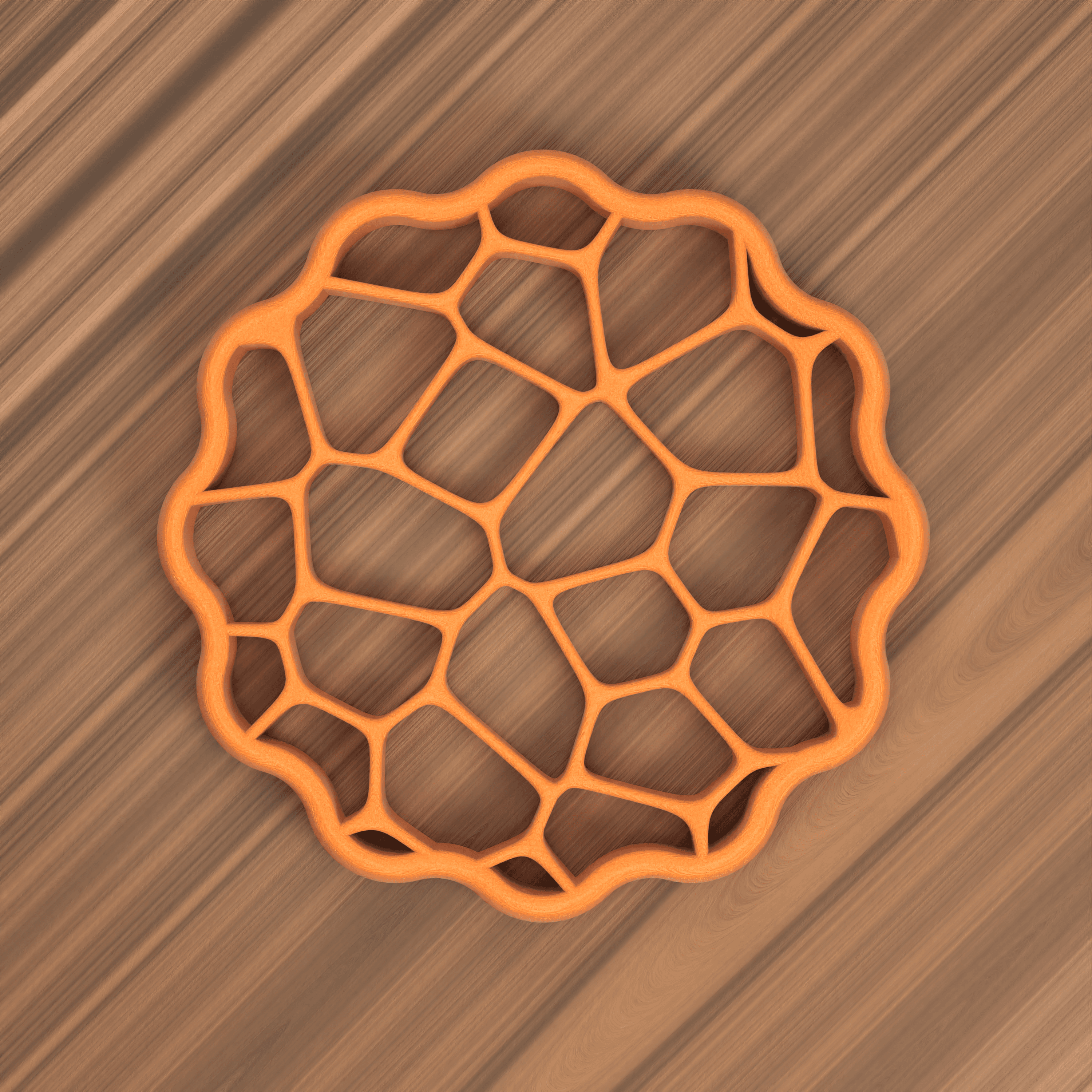 VORONOI FRUIT BOWL 3d model