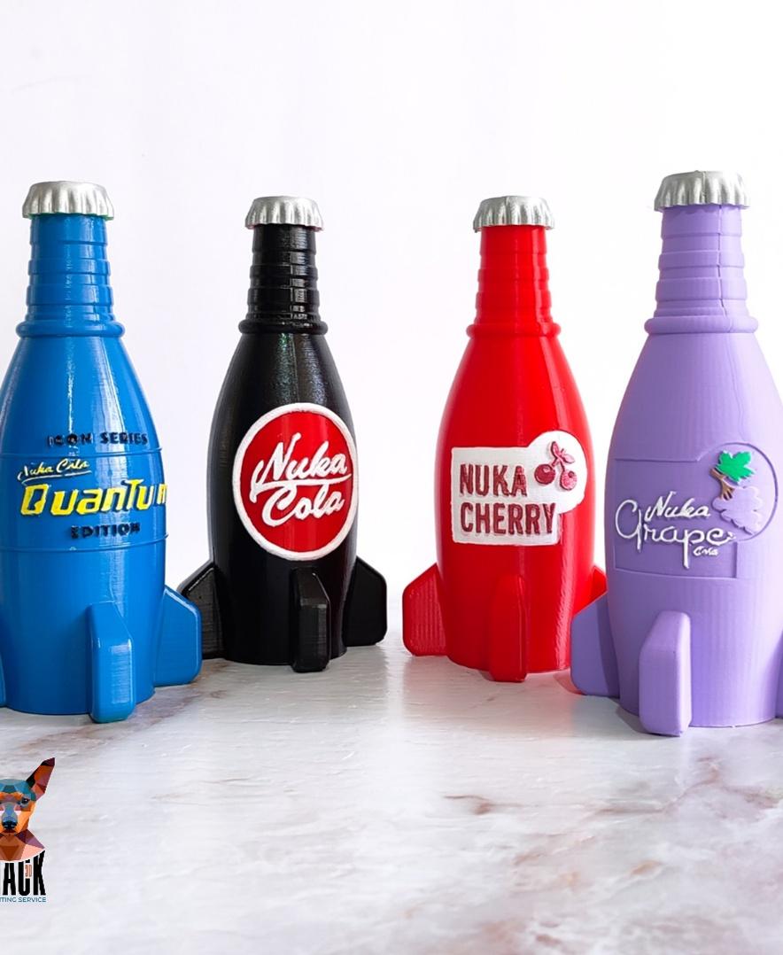 Nuka bottles- Fallout 3d model