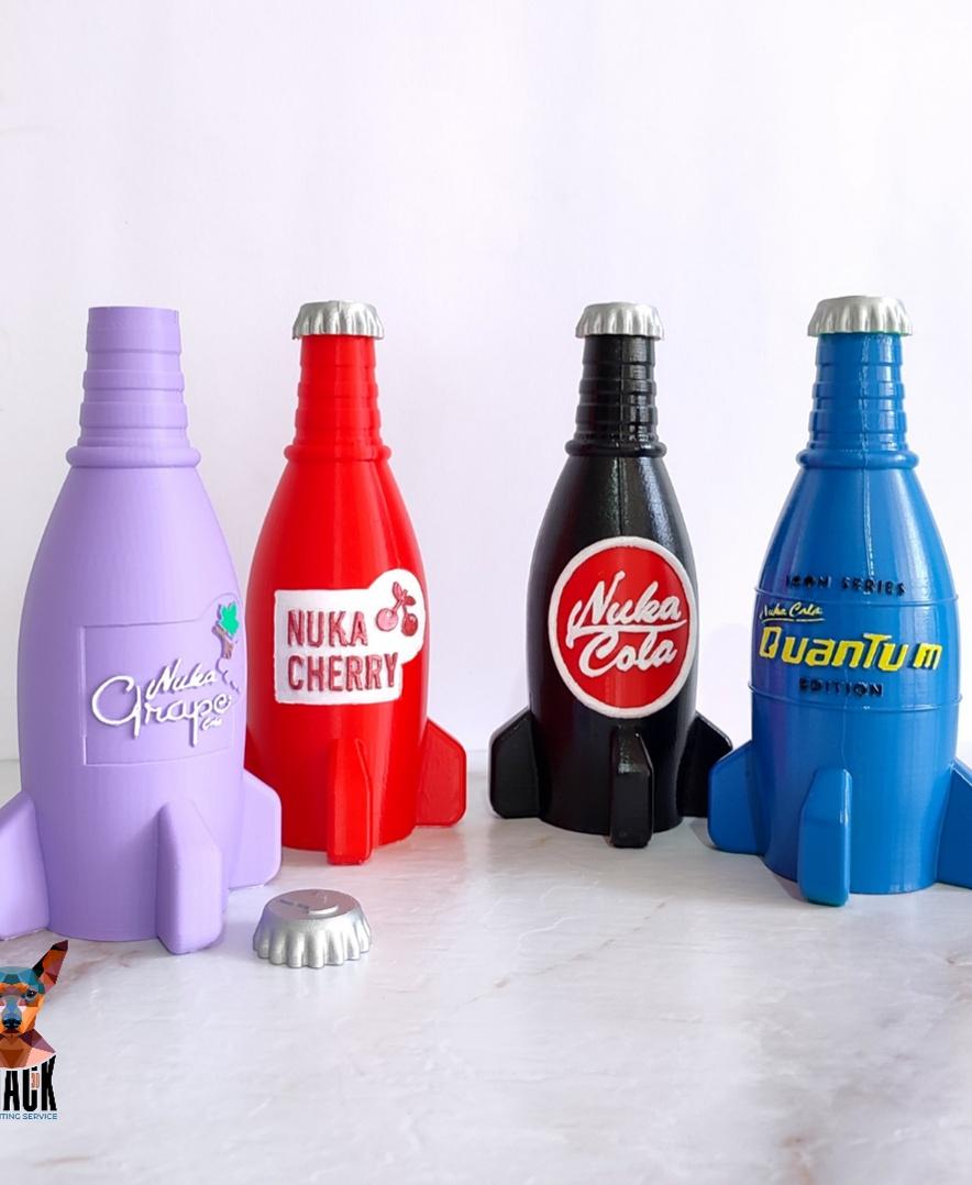 Nuka bottles- Fallout 3d model