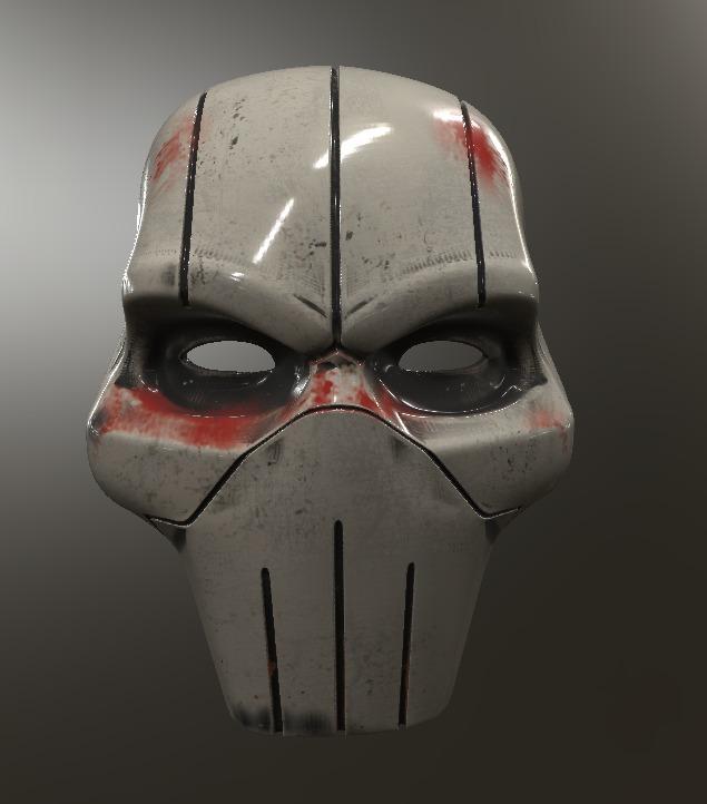 Taskmaster Udon Mask 3d model