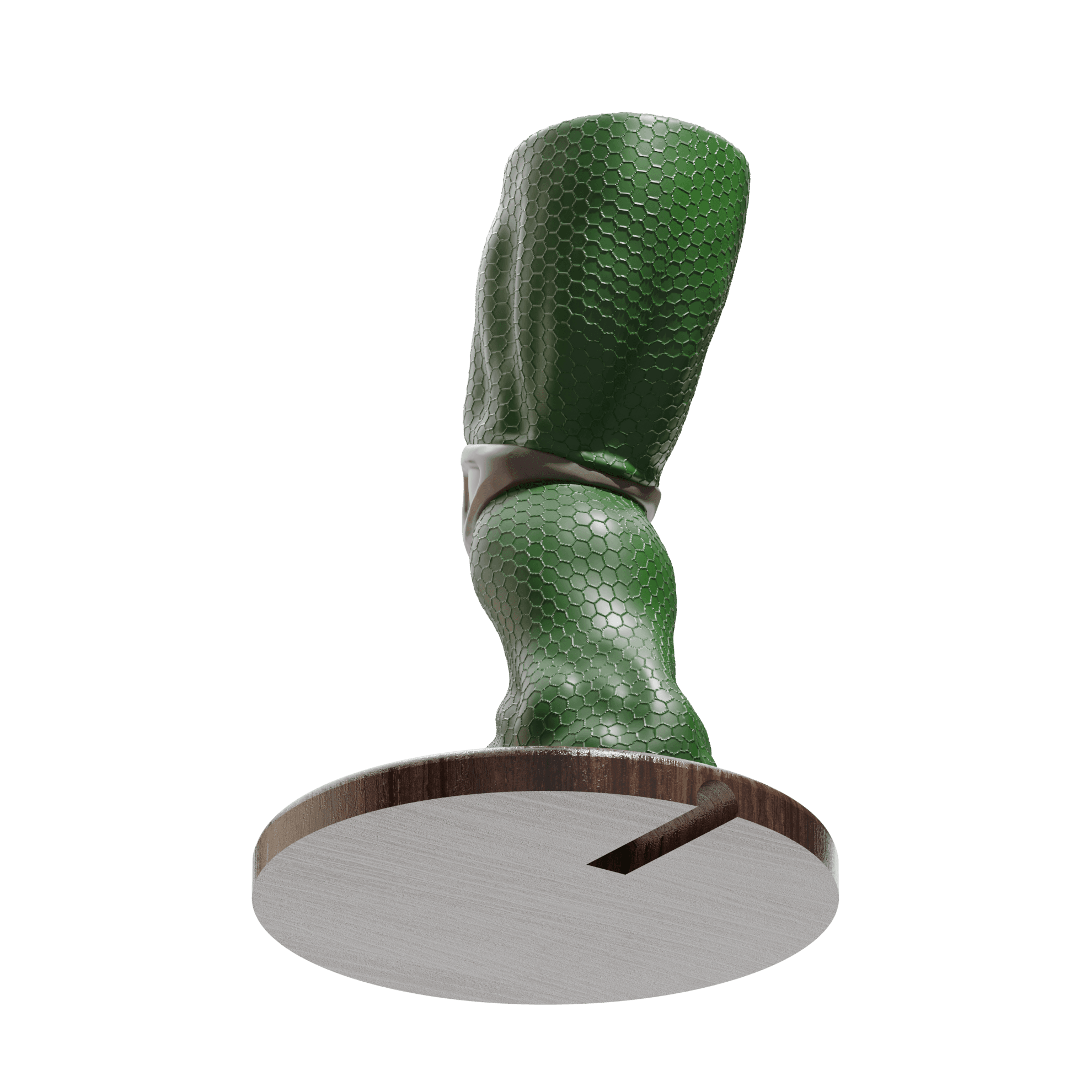 Ninja Turtle Leg Lamp 3d model