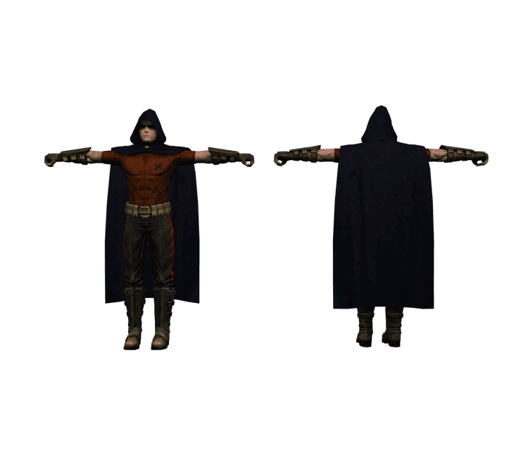 Tim Drake Robin Arkham City 3d model