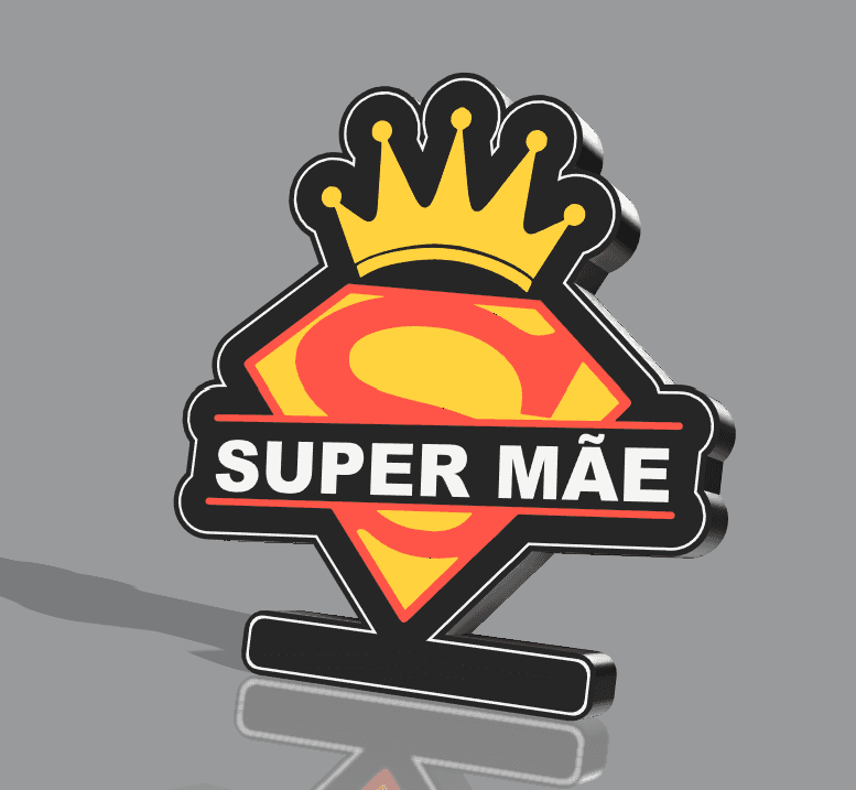 SUPER MÃE 3d model