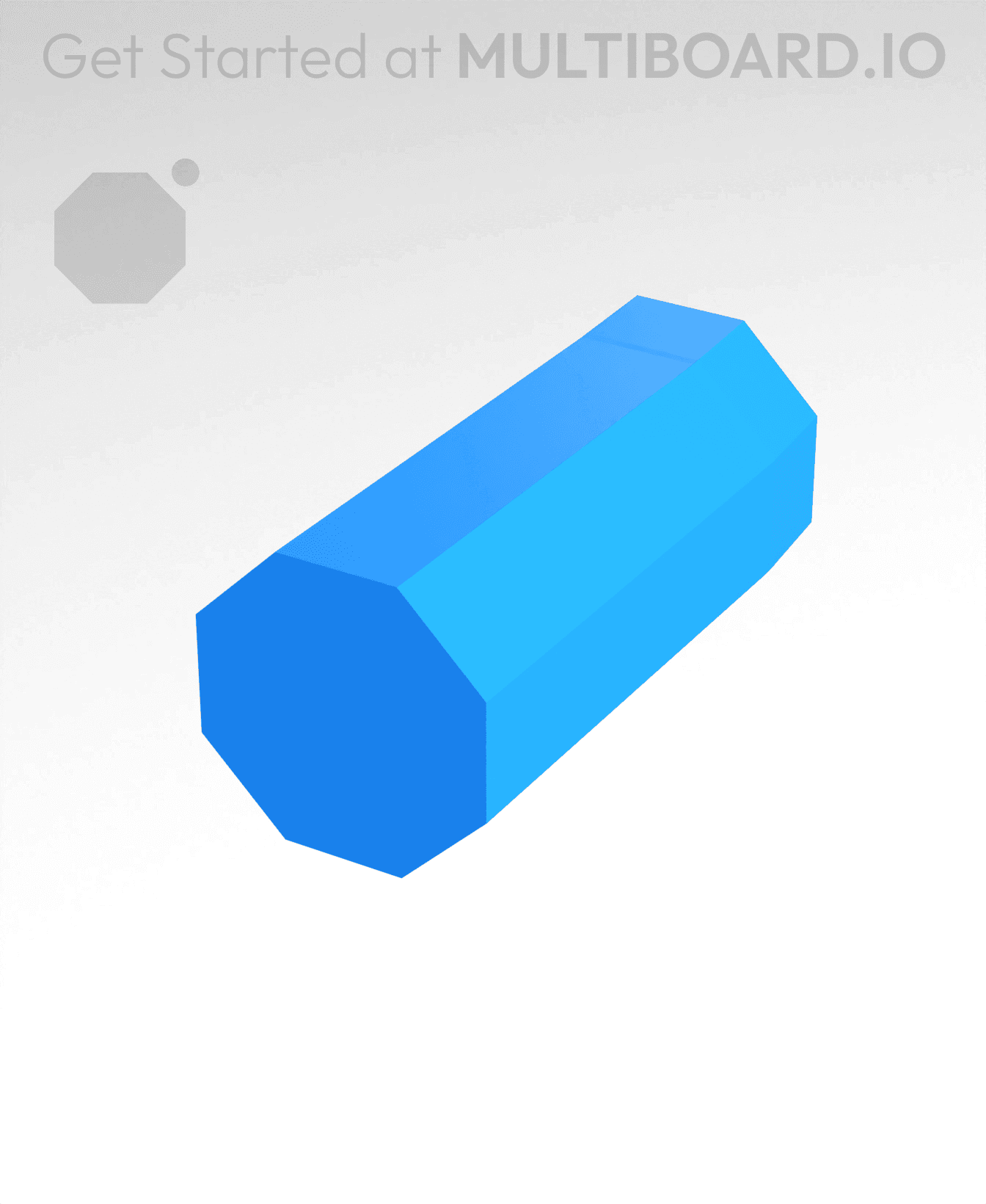 25 mm, Push-Fit Peg 3d model