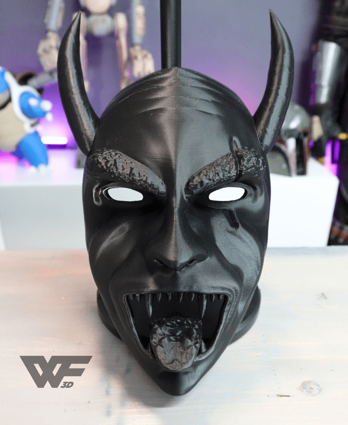 Devil Mask inspired by German folklore 3d model