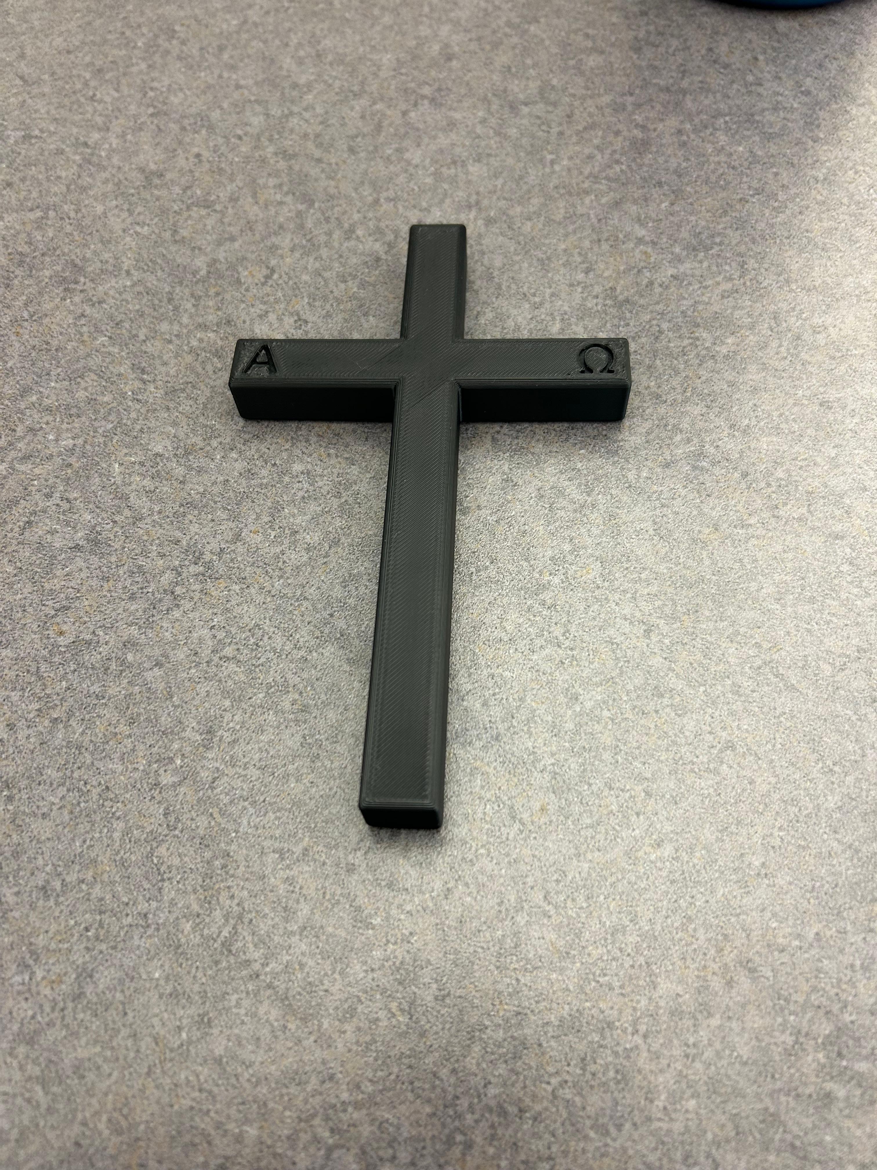 Alpha and Omega Cross 3d model