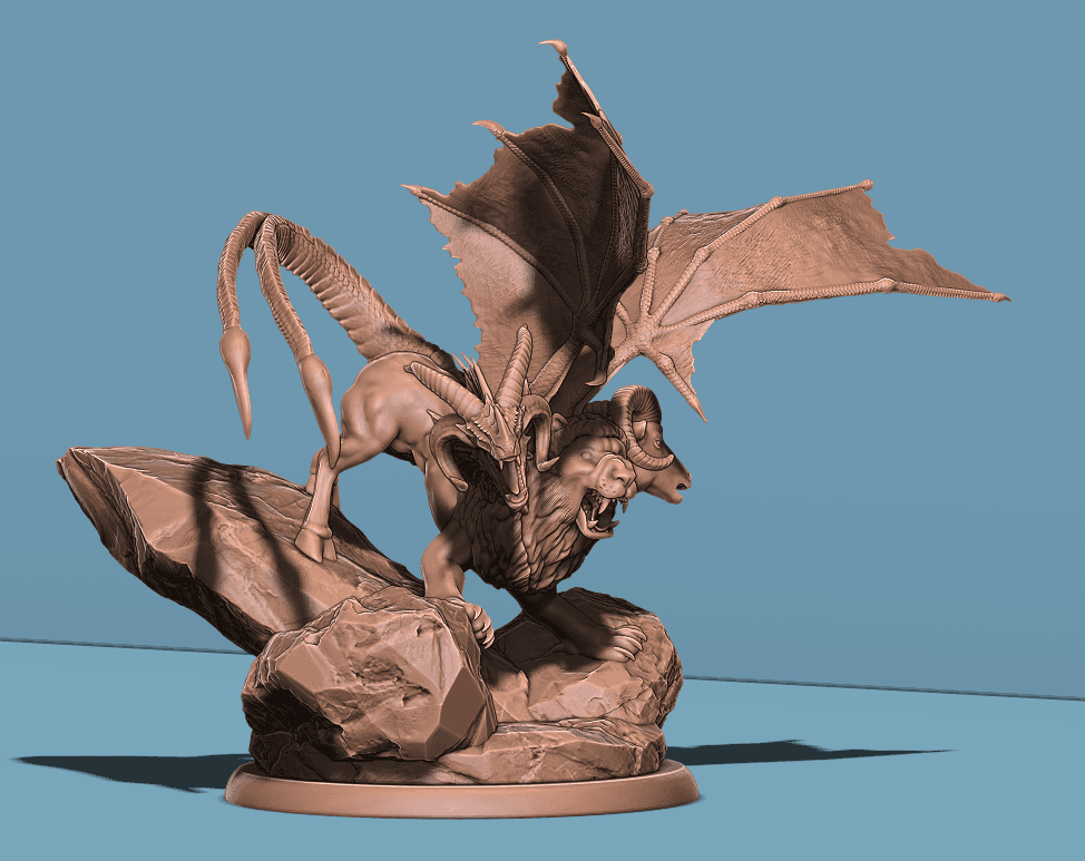 Chimera 3d model