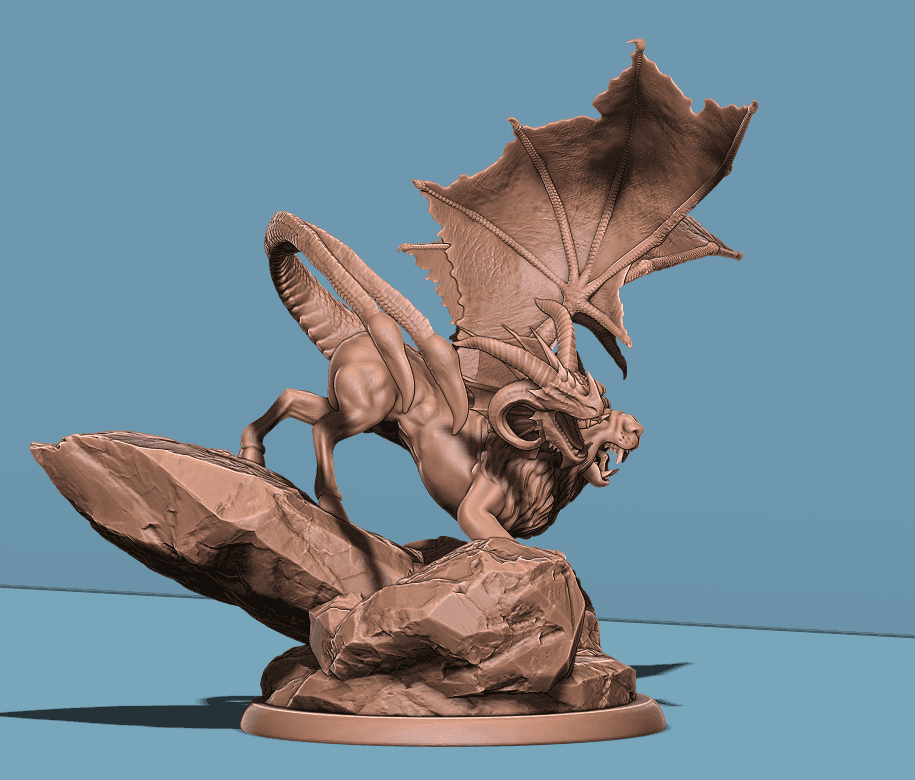 Chimera 3d model