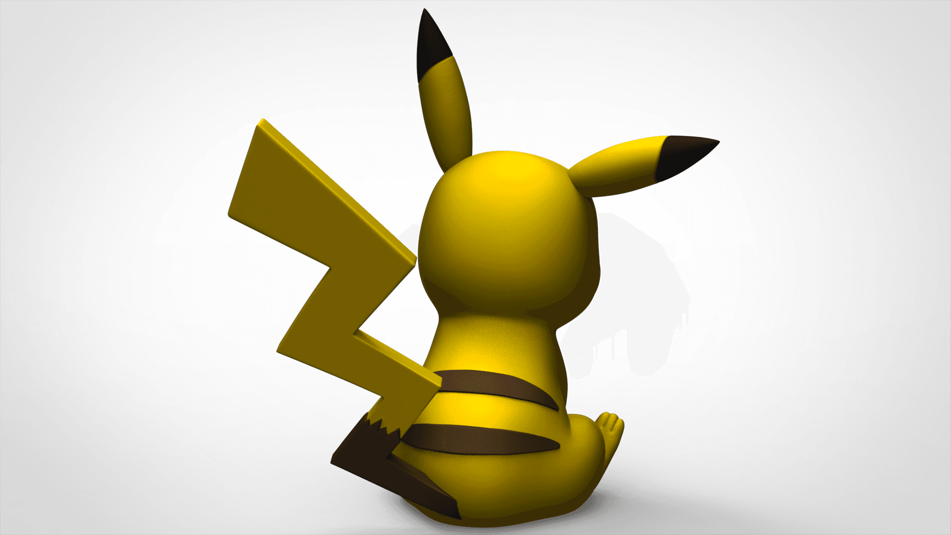 Pikachu (Pokemon) 3d model