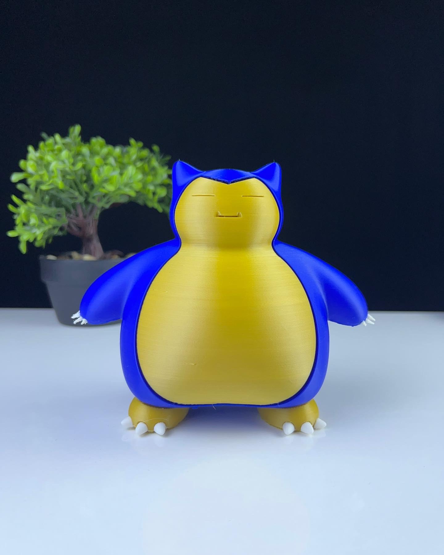 Snorlax Pokemon - Multipart 3d model