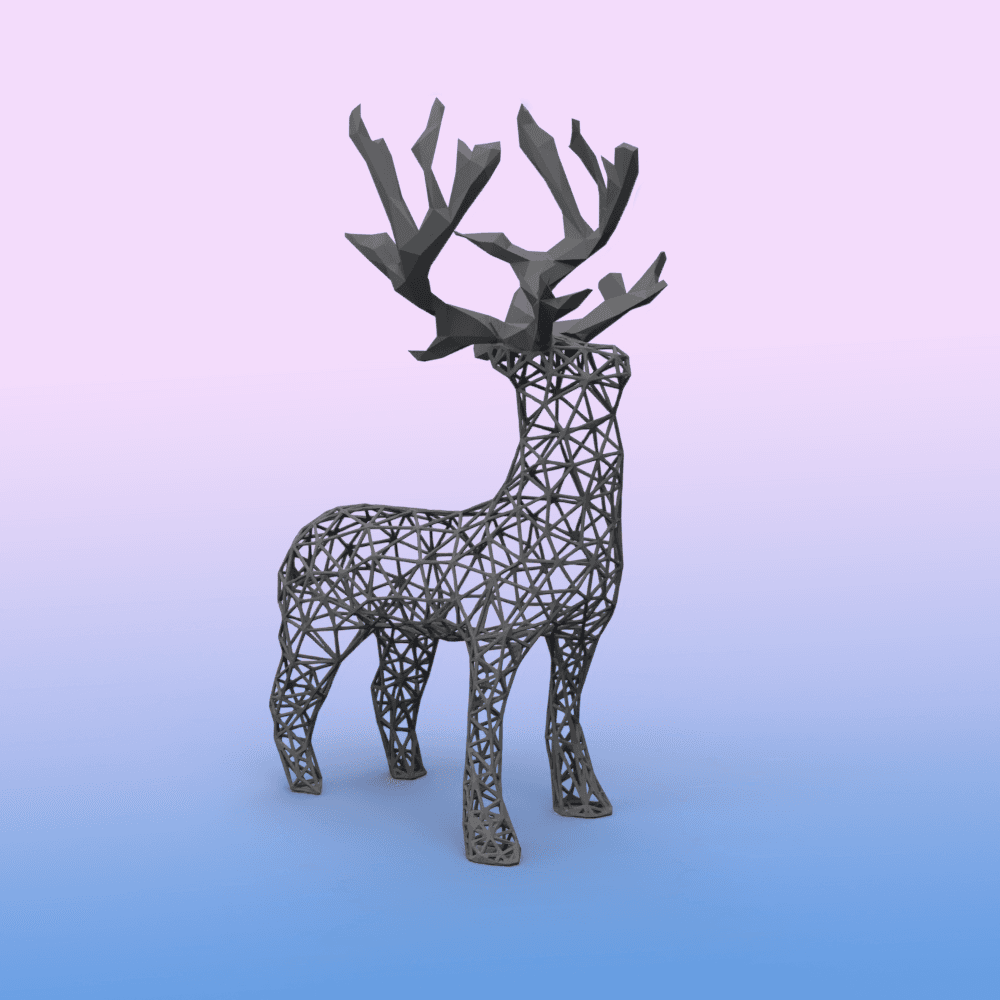 Reindeer 🦌🎅  3d model