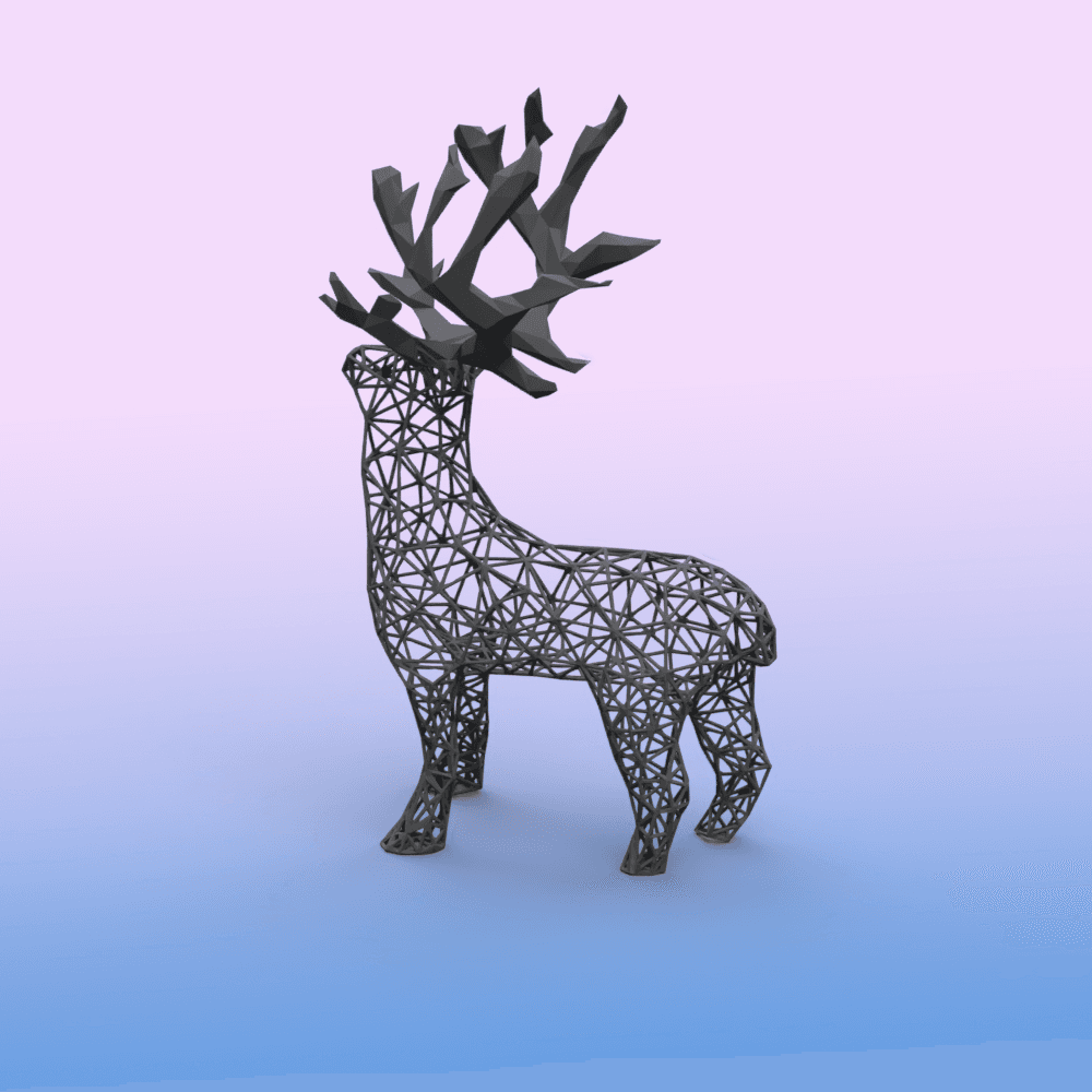 Reindeer 🦌🎅  3d model