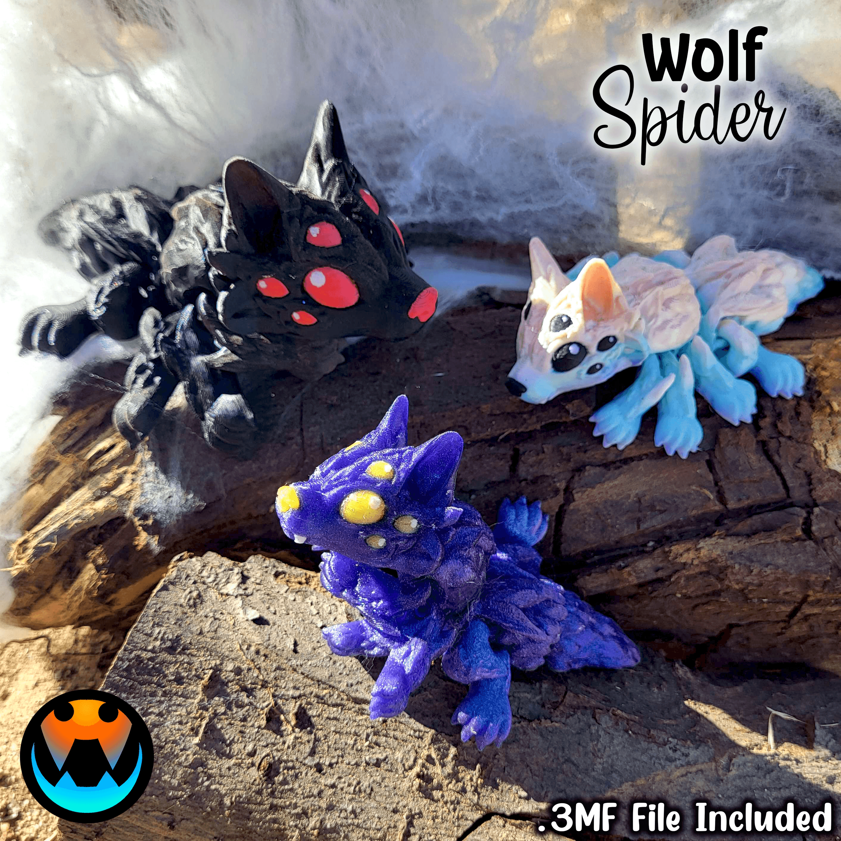 Wolf Spider 3d model