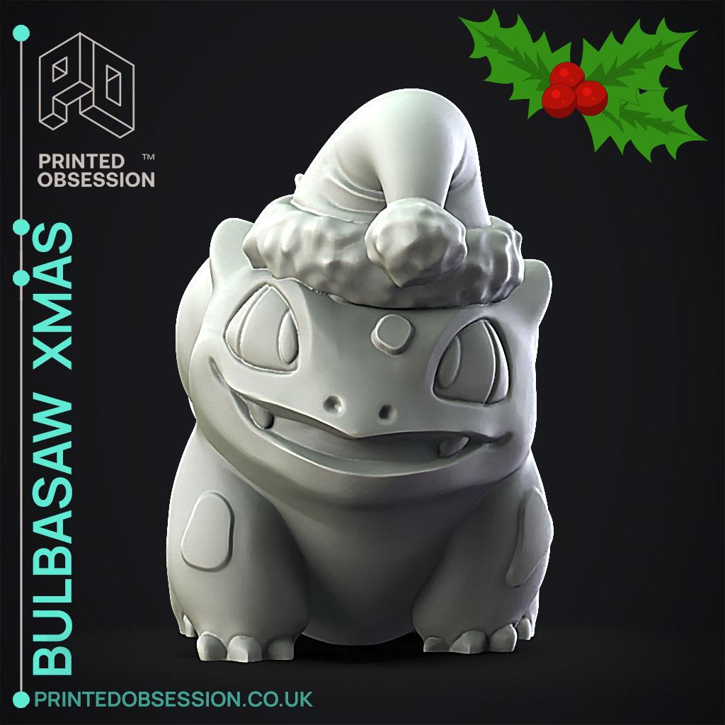 Bulbasaur Xmas - Pokemon - Fan Art 3d model