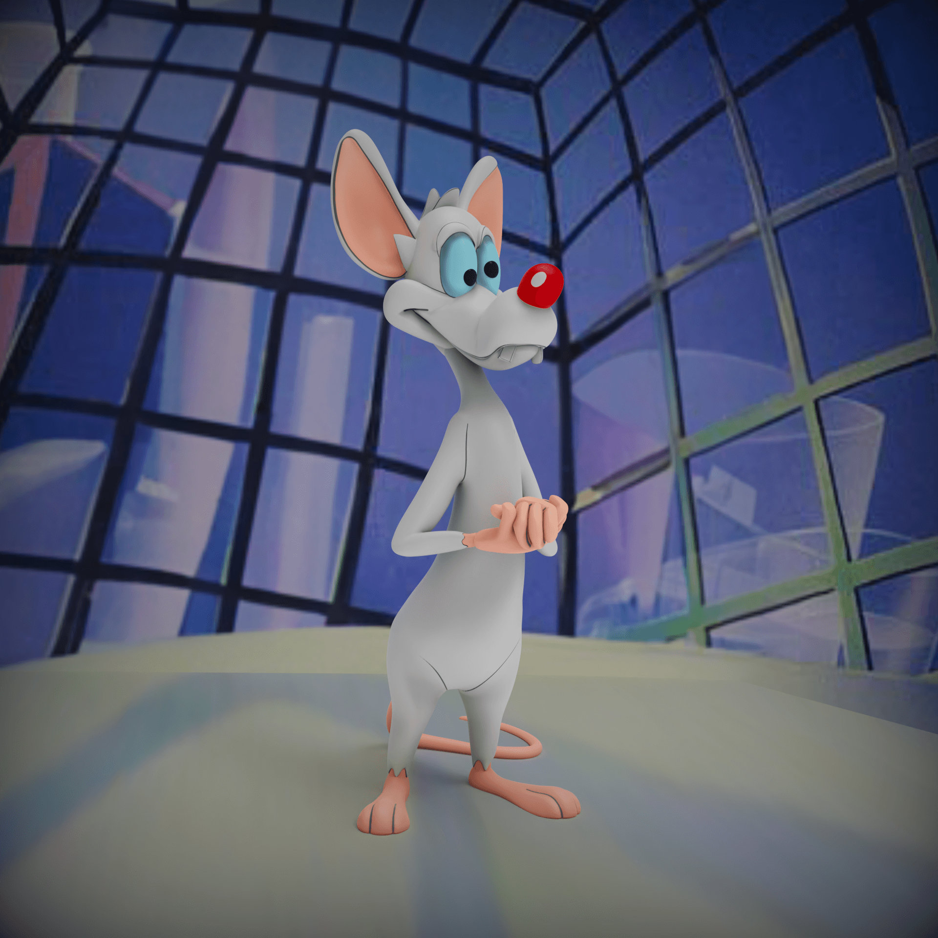 Pinky  3d model