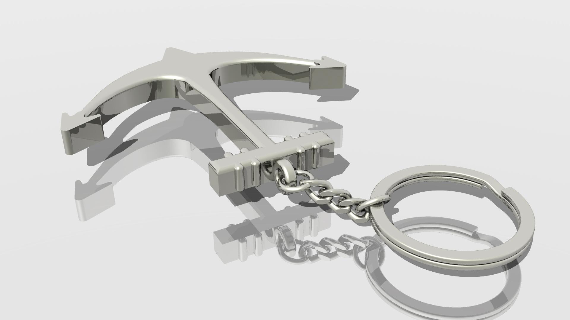 Anchor key ring.stl 3d model