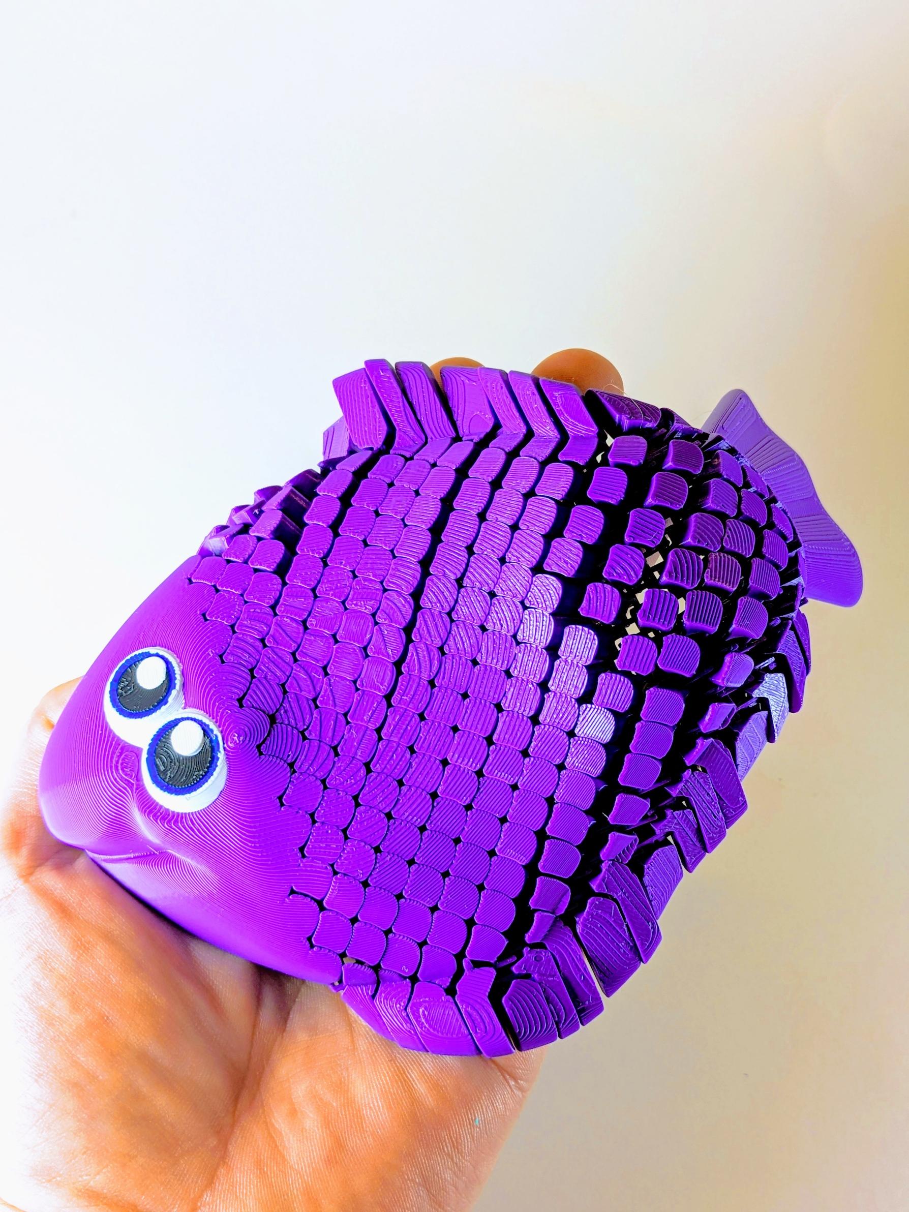 Floppy Flounder - Articulating Fish 3d model