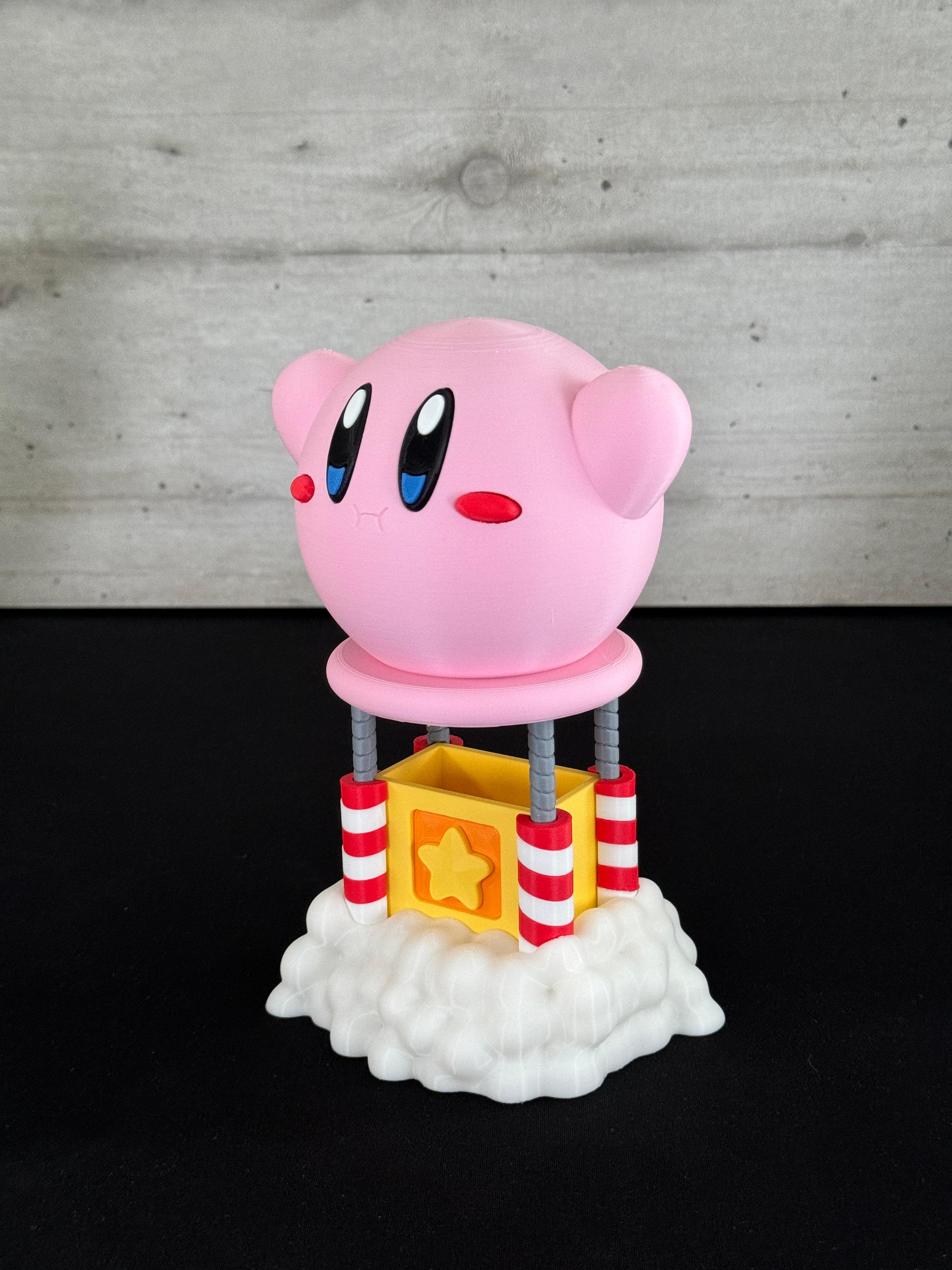 Kirby Hot Air Balloon - Multipart - Kirby Hot Air Balloon ! - 3d model