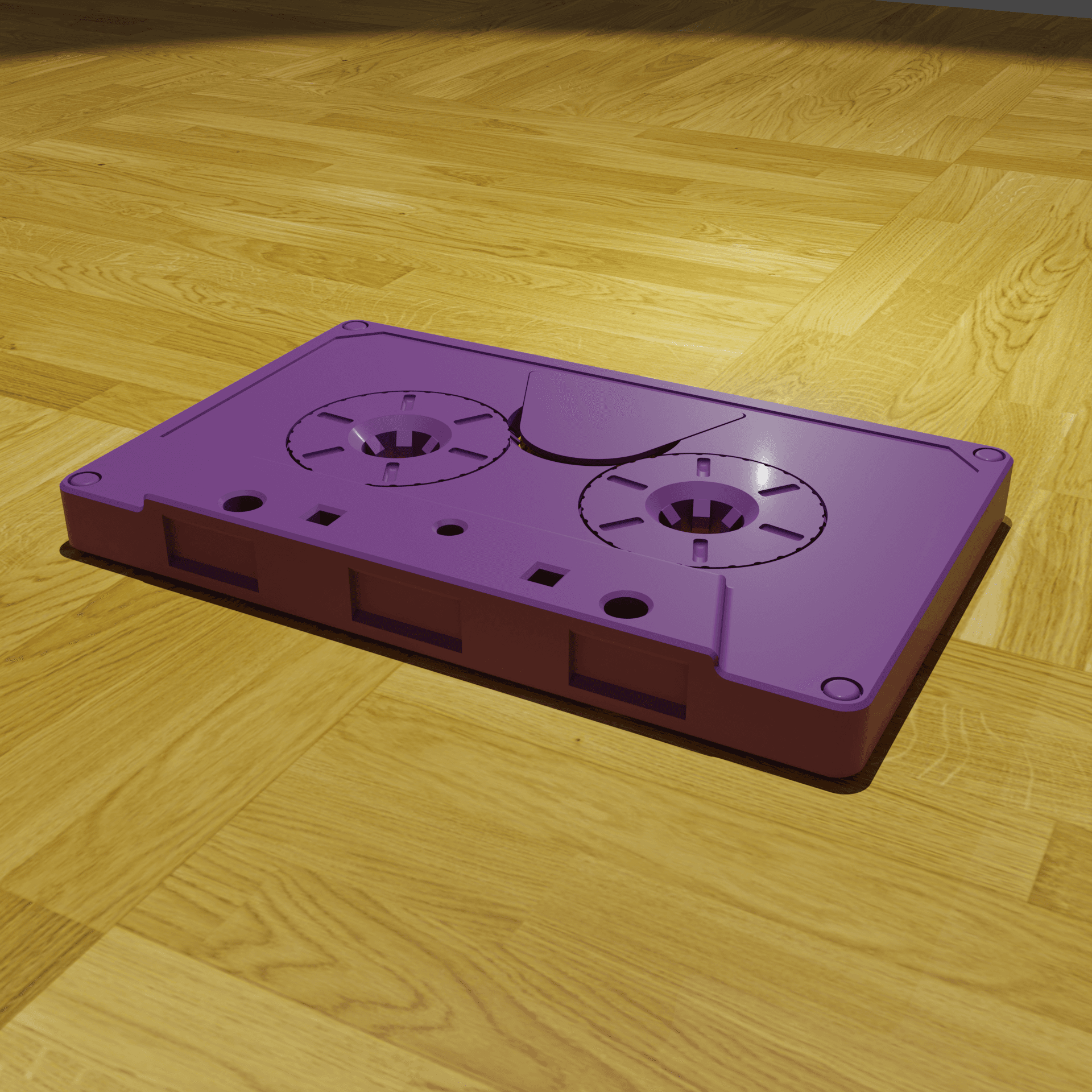 Cassette Tape - Fidget / Print in Place 3d model