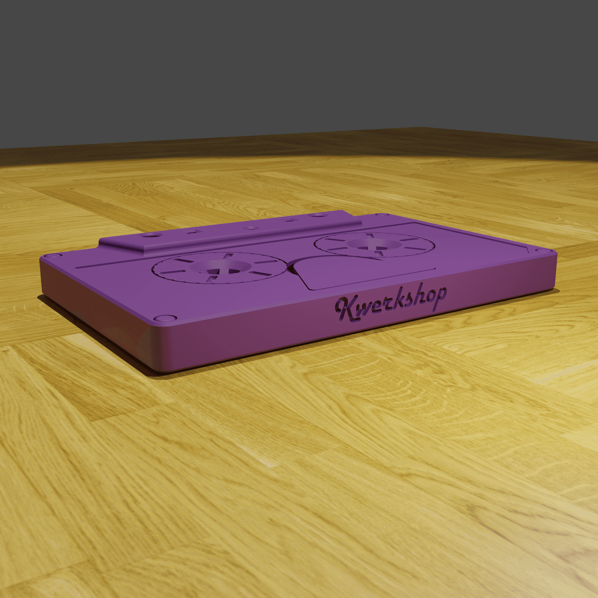 Cassette Tape - Fidget / Print in Place 3d model