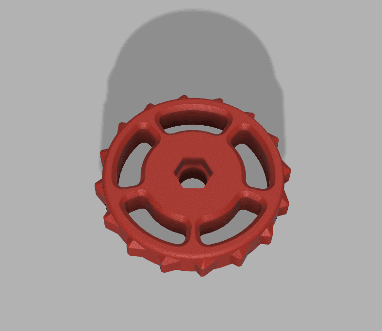 Bed Knob v2.stl 3d model