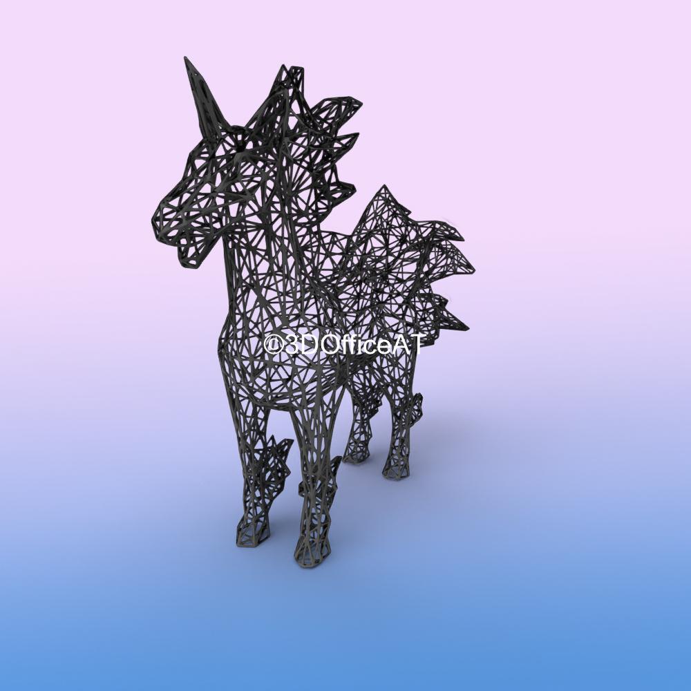  #078 Rapidash Pokemon Wiremon Figure 🐎 3d model