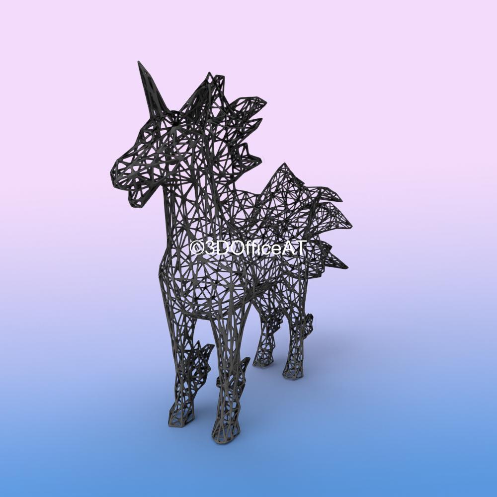  #078 Rapidash Pokemon Wiremon Figure 🐎 3d model