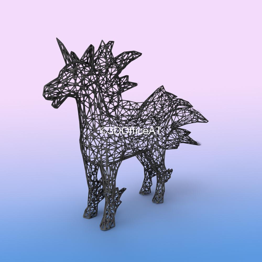  #078 Rapidash Pokemon Wiremon Figure 🐎 3d model