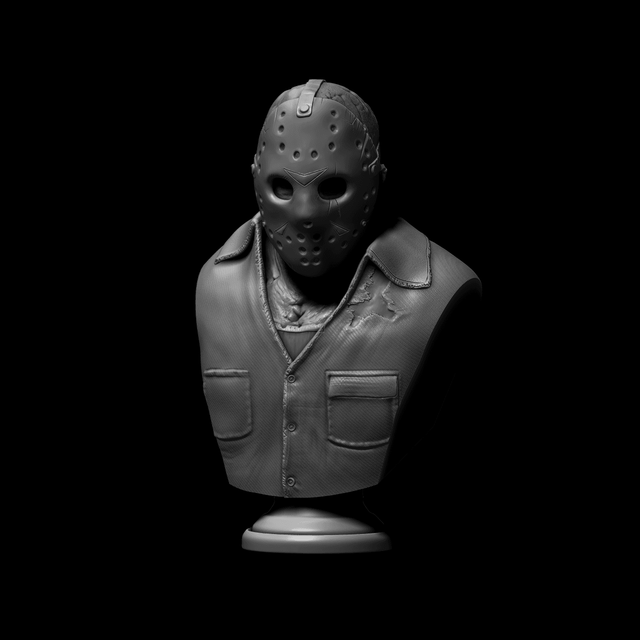 Jason_Voorhees (Pre-Supported) 3d model