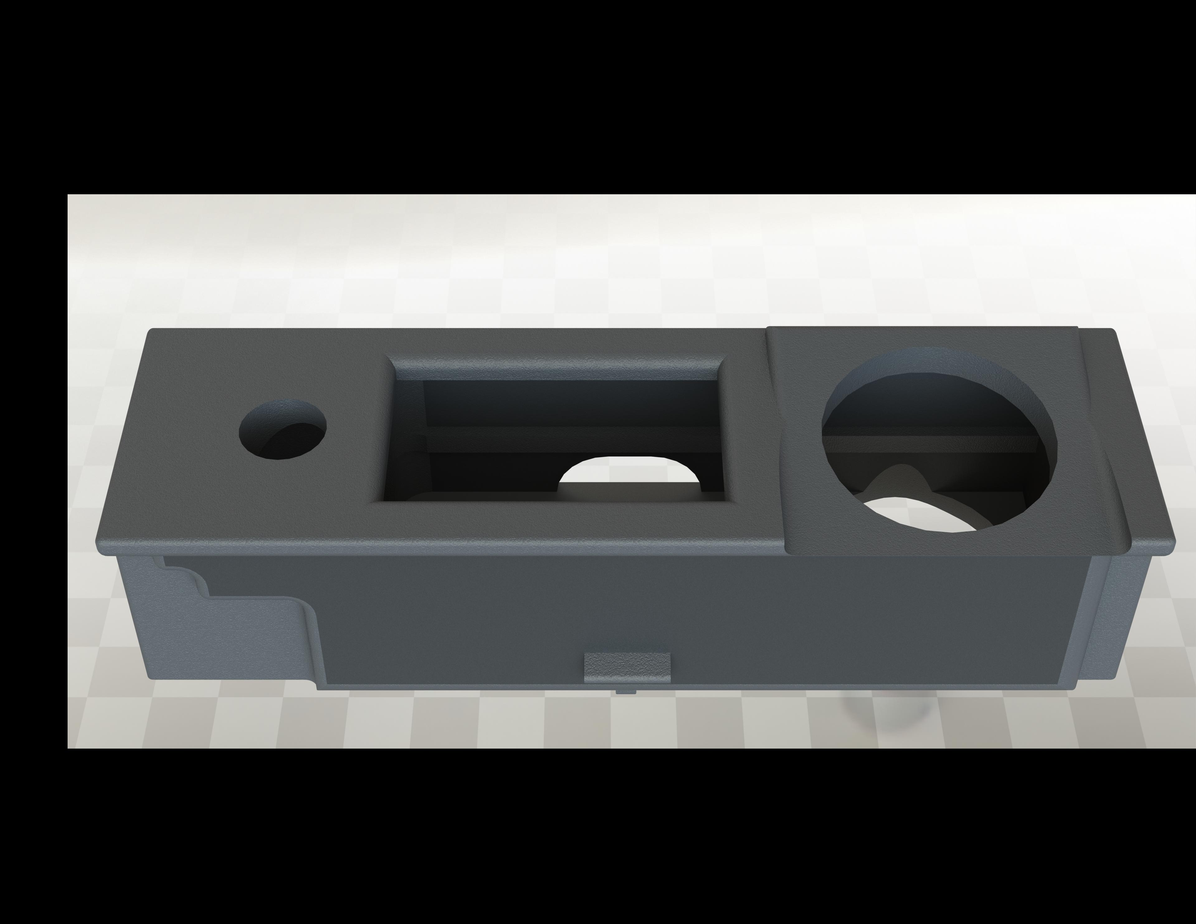 BMW E46 Custom Ashtray 3d model