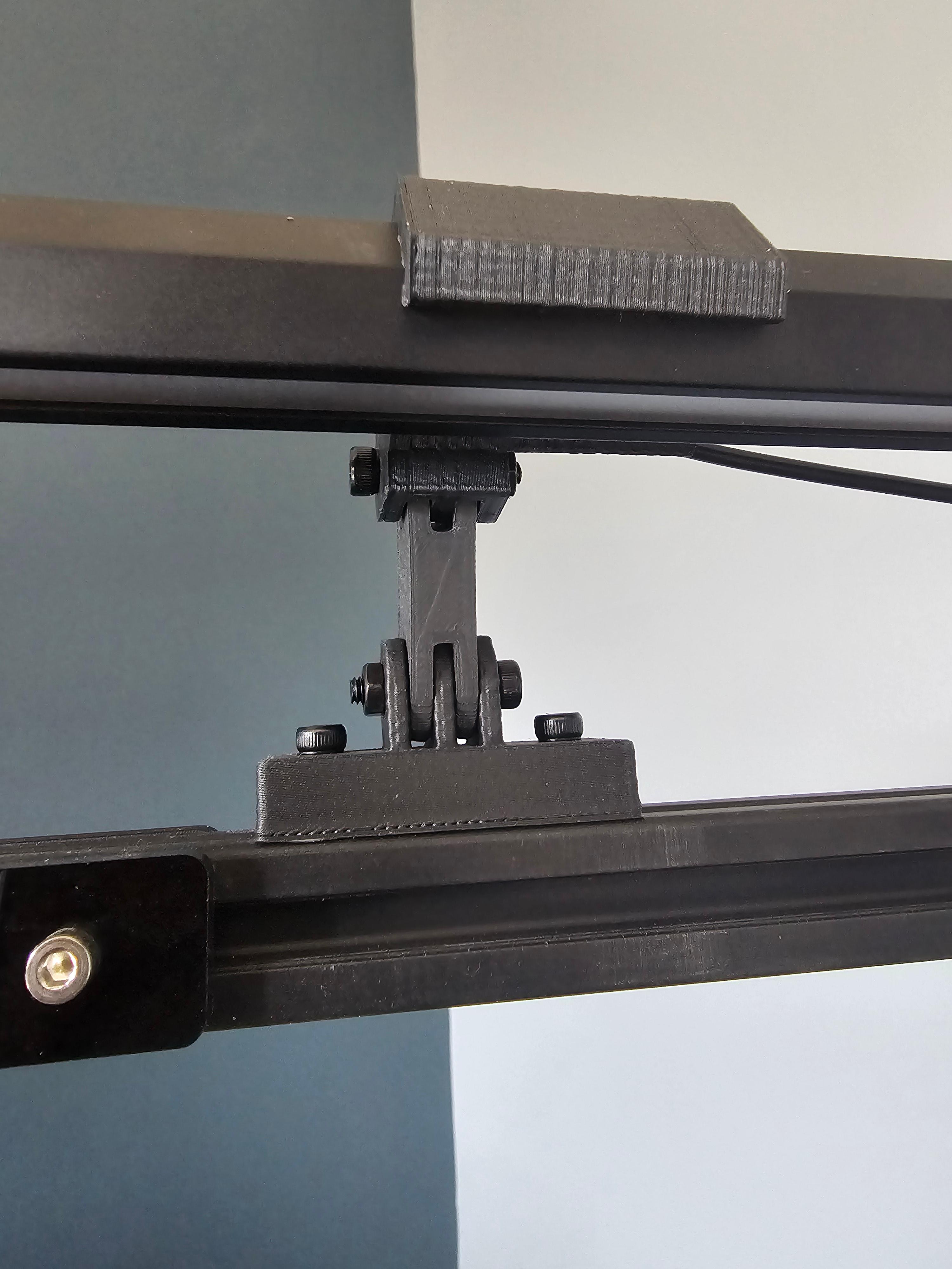 Light Bar Mount ( 2020 V/T-Slot Rails) 3d model