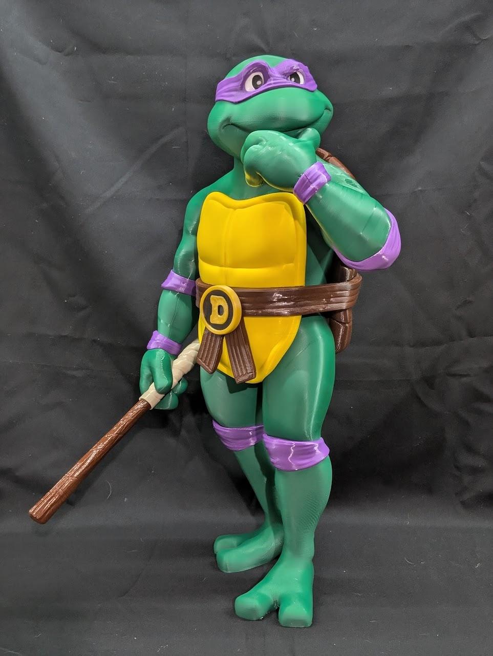 Donatello - TMNT 3D Printable Donatello - Teenage Mutant Ninja Turtles (80s-90s Cartoons) 3d model