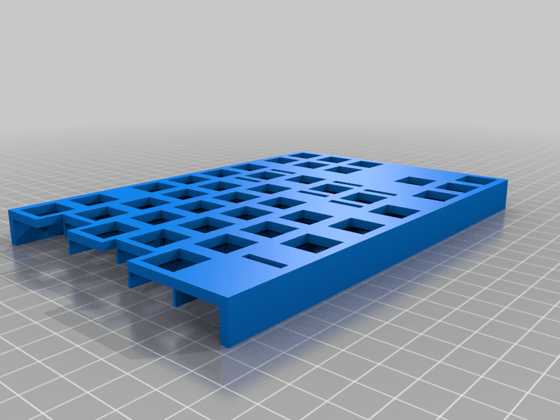 keebcu - andimoto smallTKL - mechanical keyboard 3d model