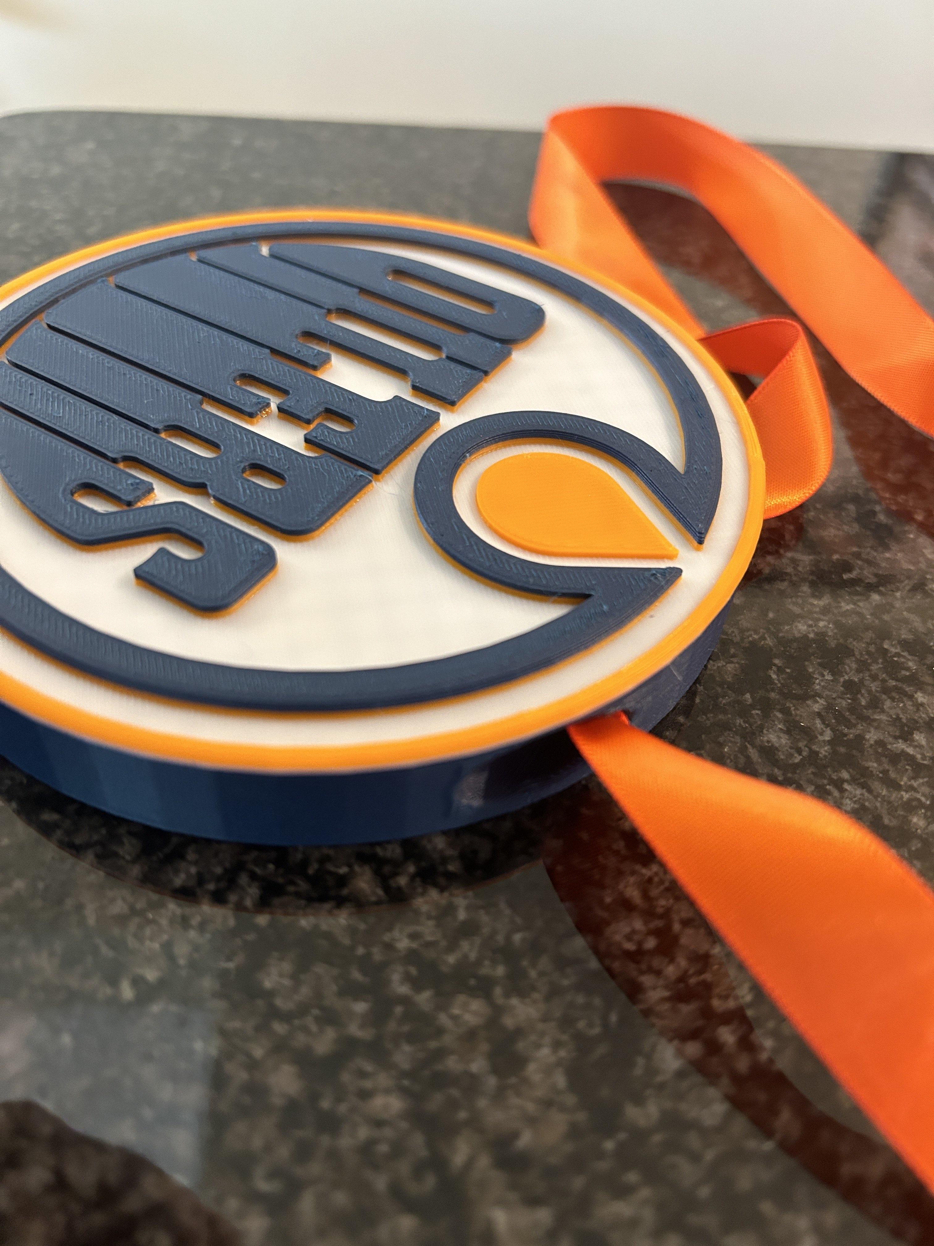 Oilers Medallion - No AMS needed multicolour 3d model