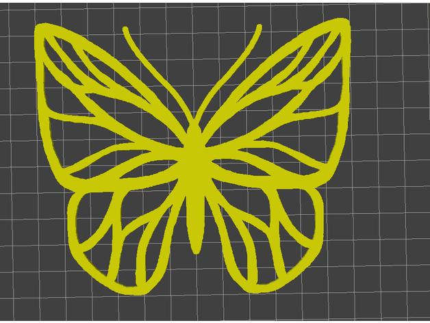 butterfly  3d model