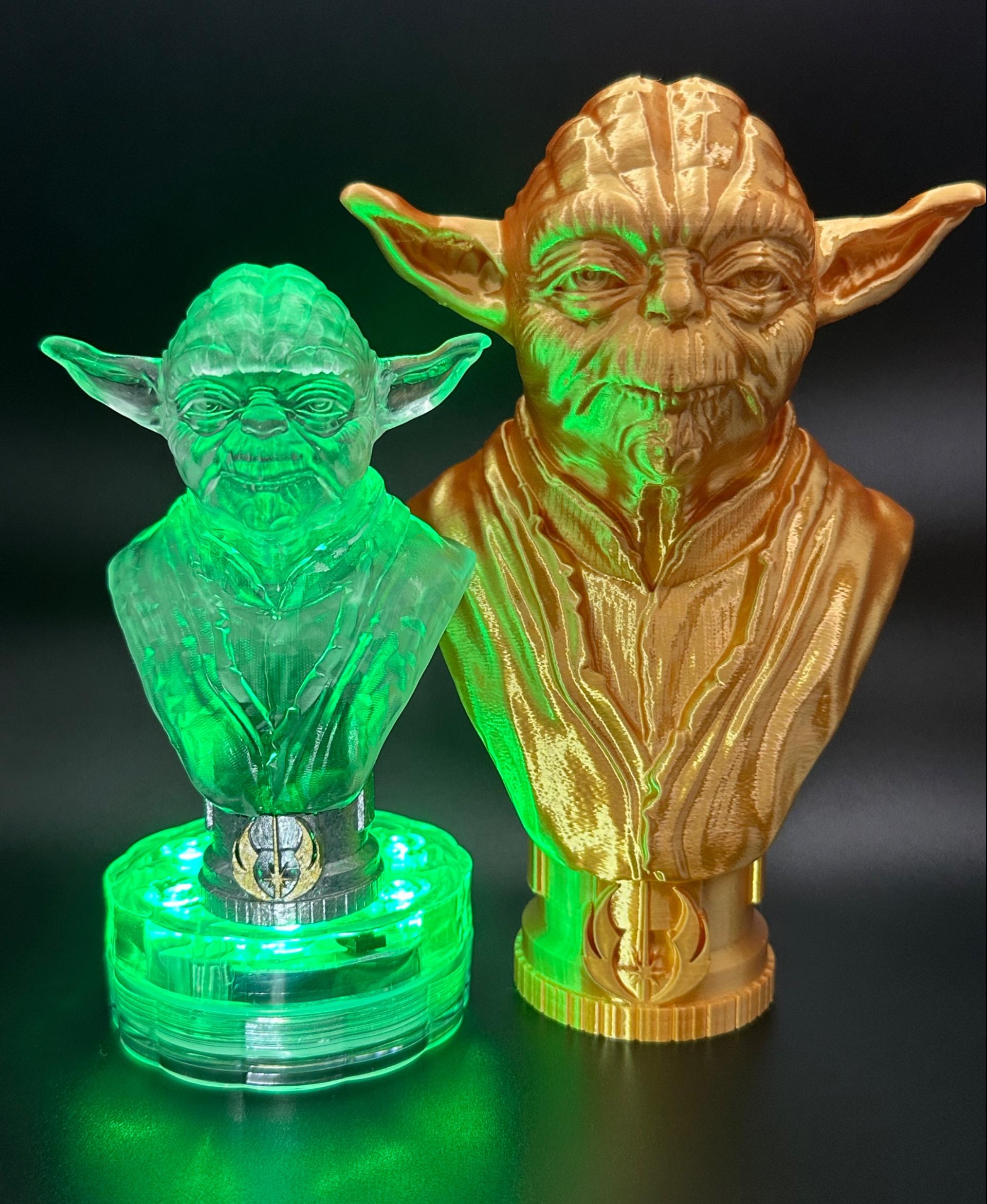 Yoda Bust (Pre-Supported) 3d model