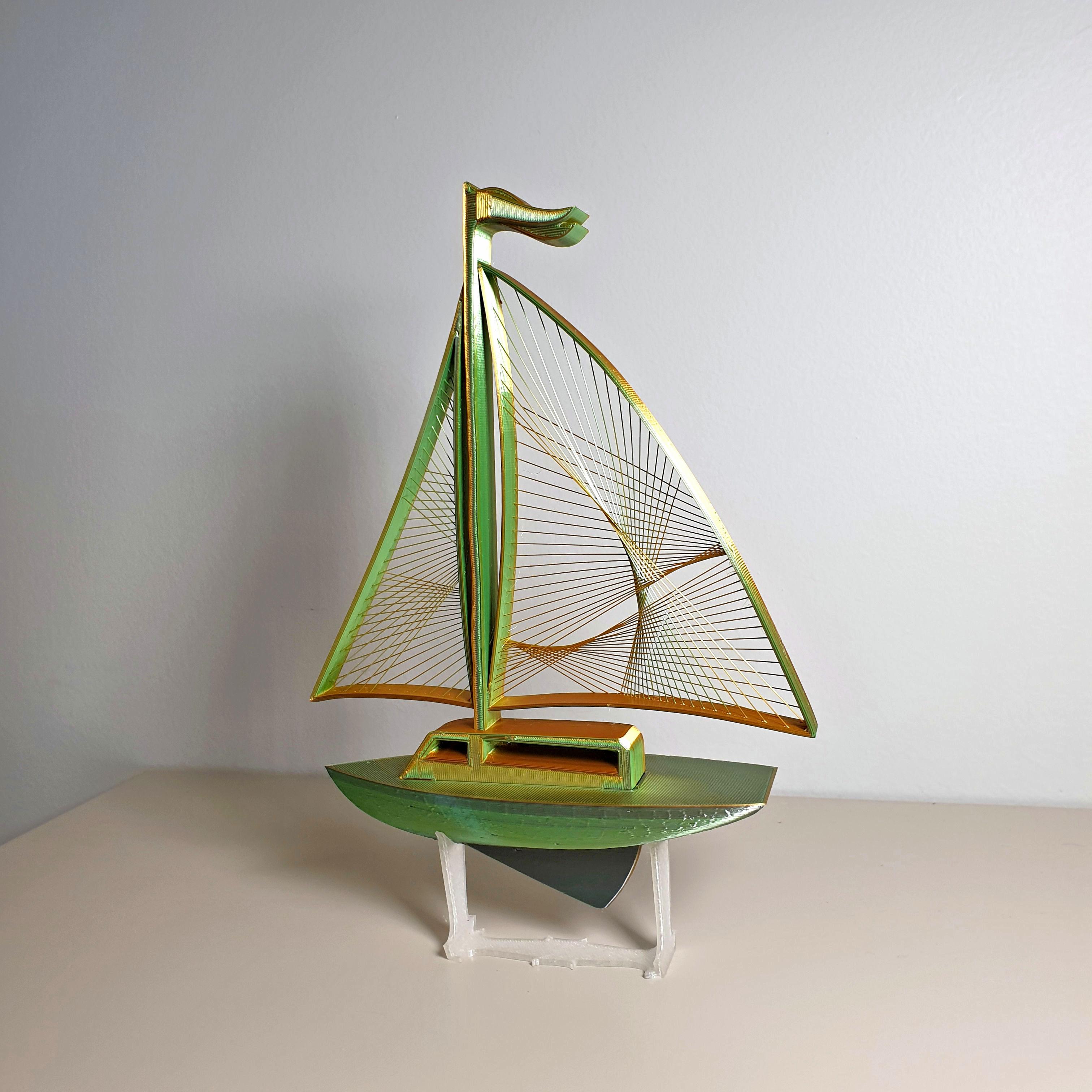 Sailboat - no supports 3d model