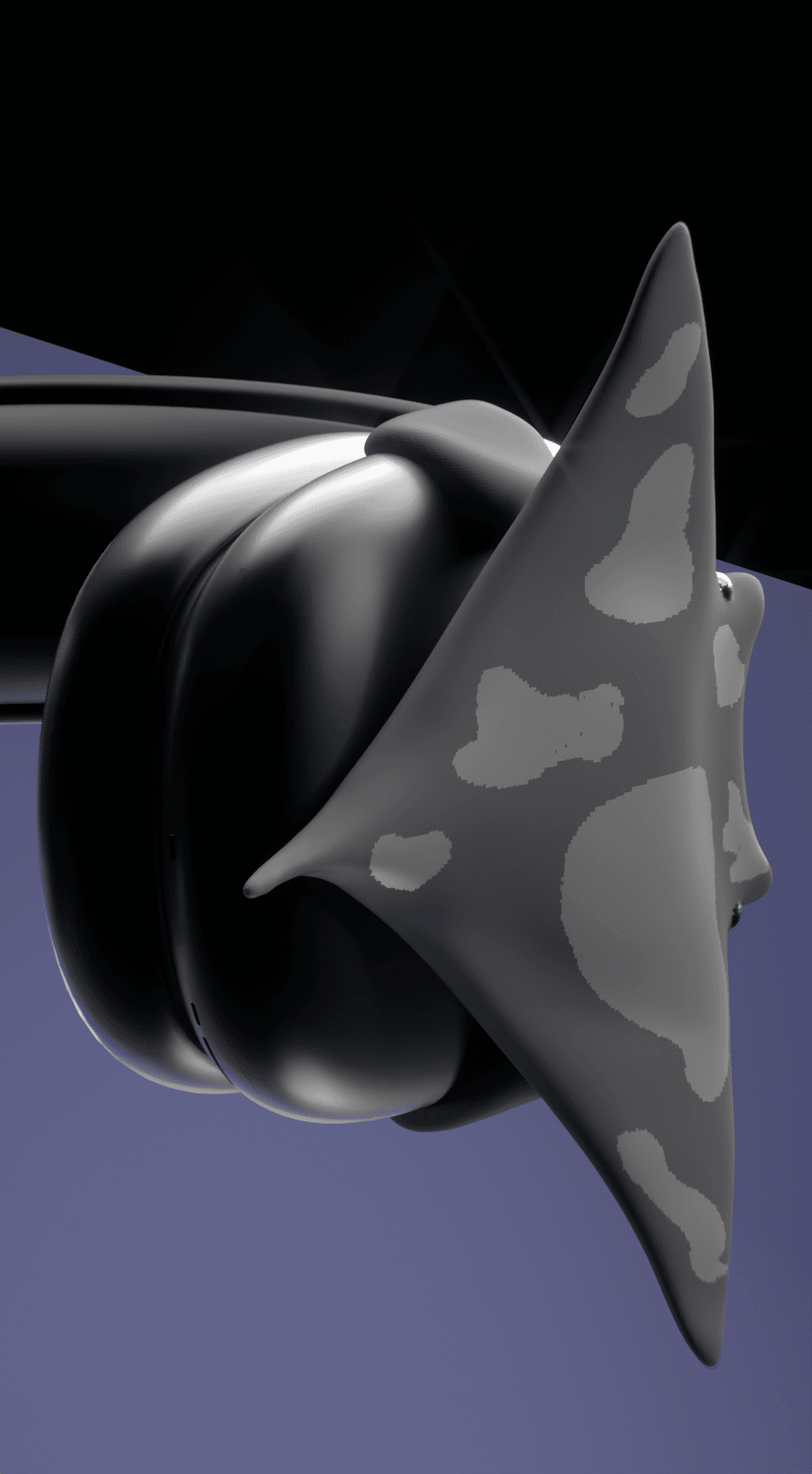 Manta Ray Airpods Max Accessory 3d model