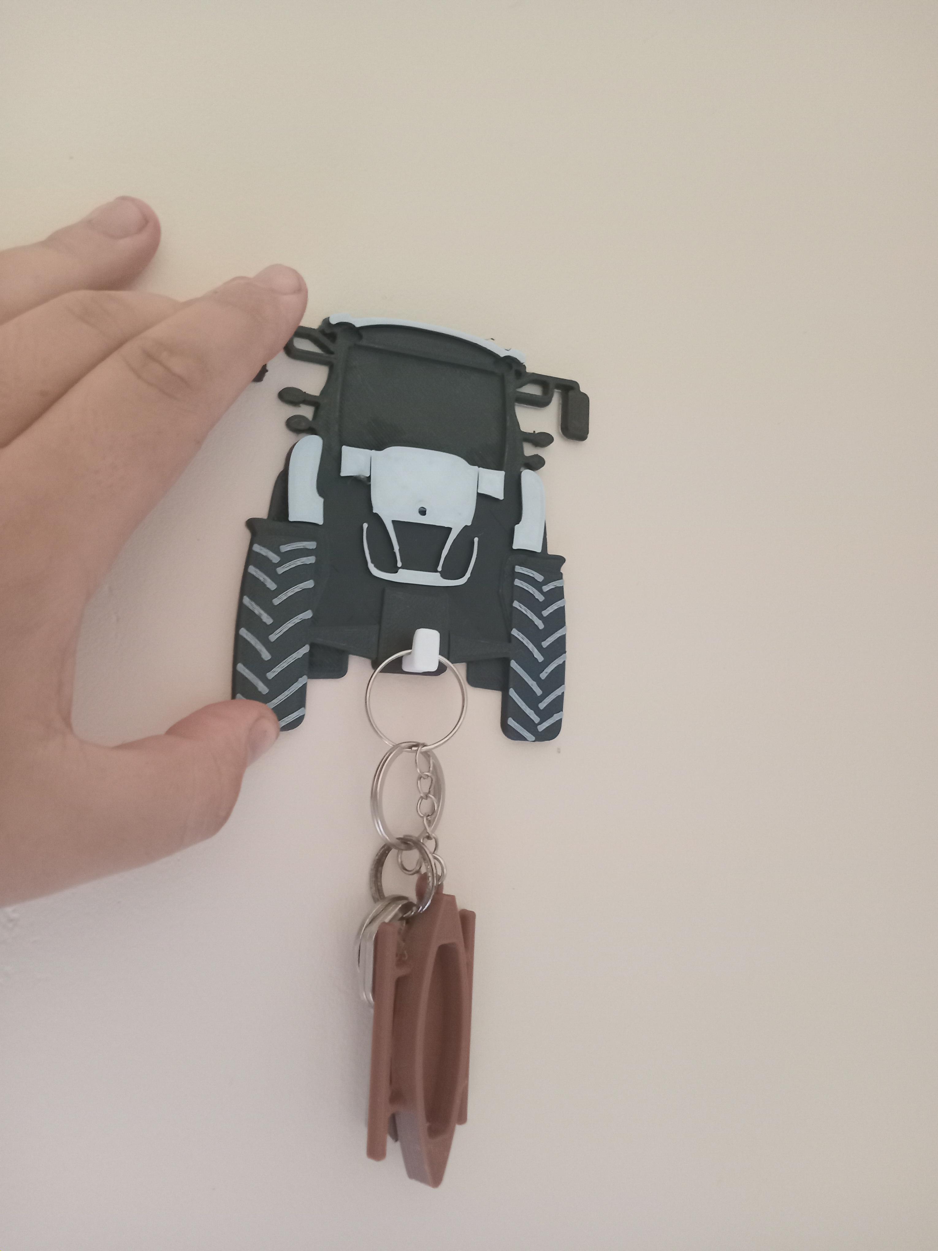 Tractor Key Hanger  3d model