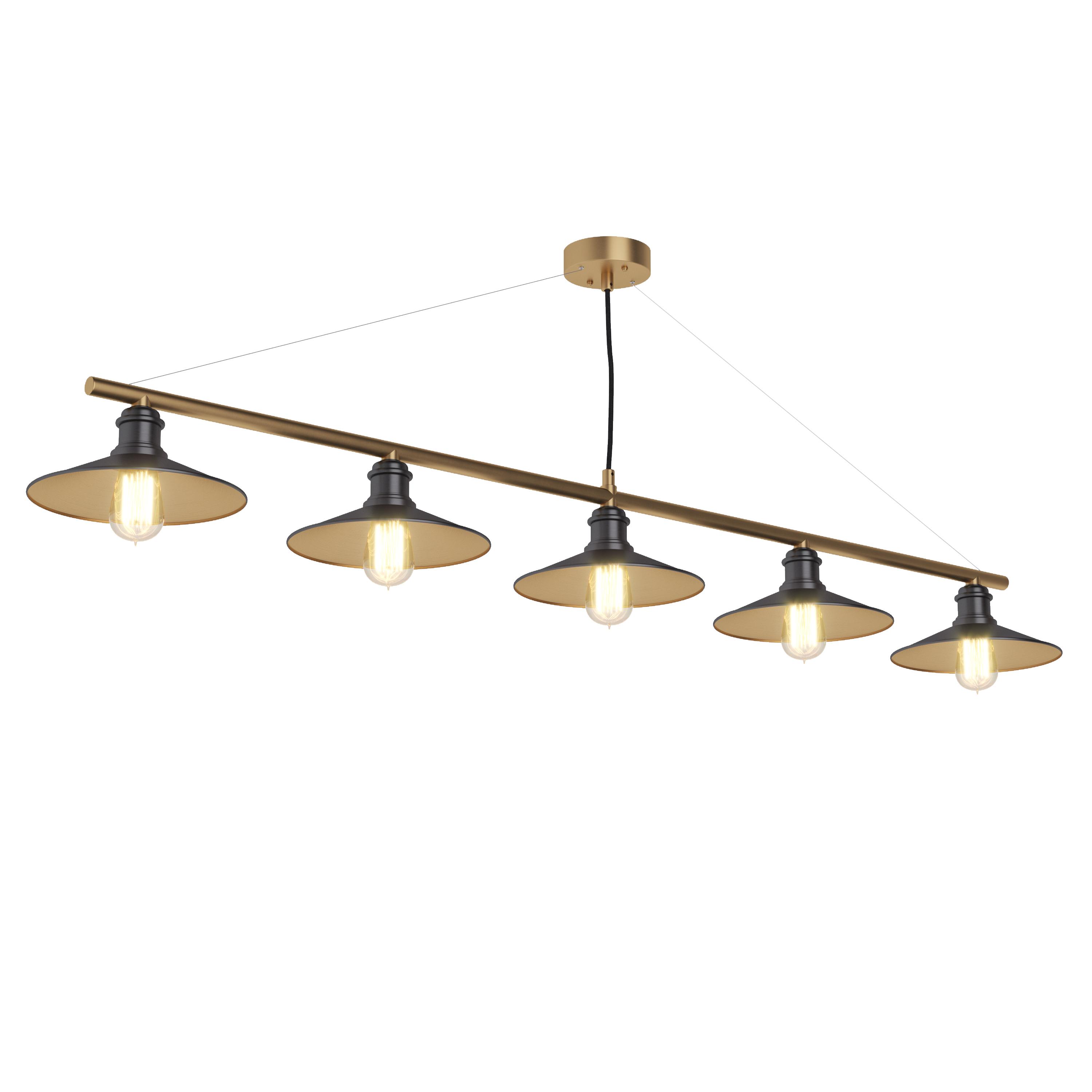 Classic 3 brass lamp, SKU. 26464 by Pikartlights 3d model