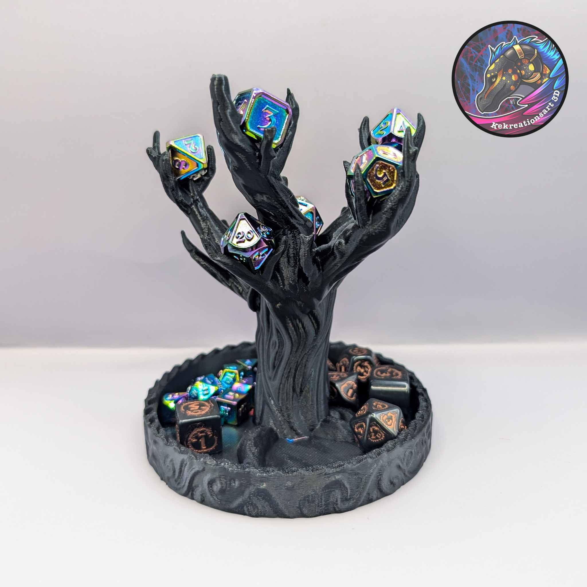 Dice Tree Dice Guardian Display 3d model