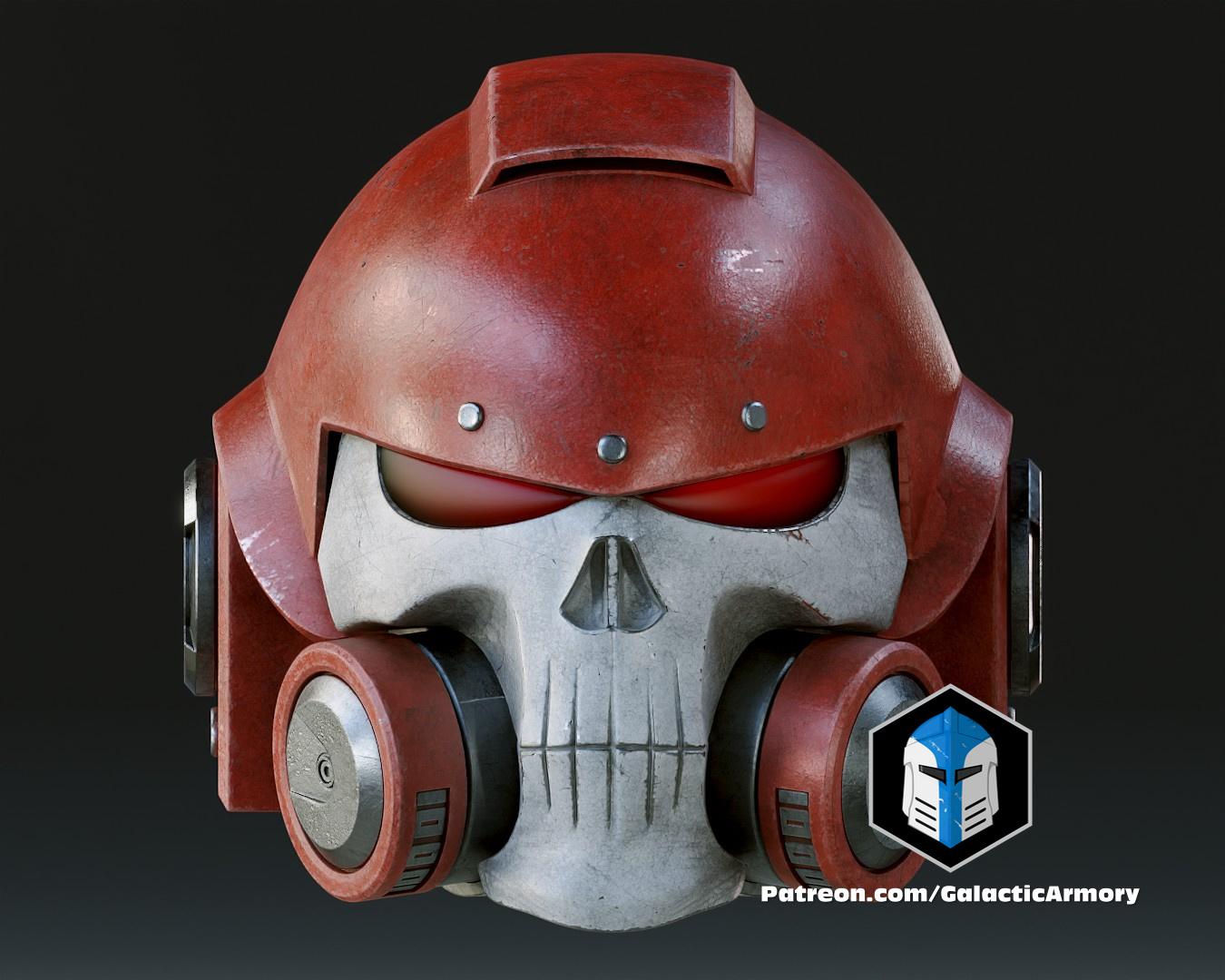 Reiver Space Marine Helmet - 3D Print Files 3d model