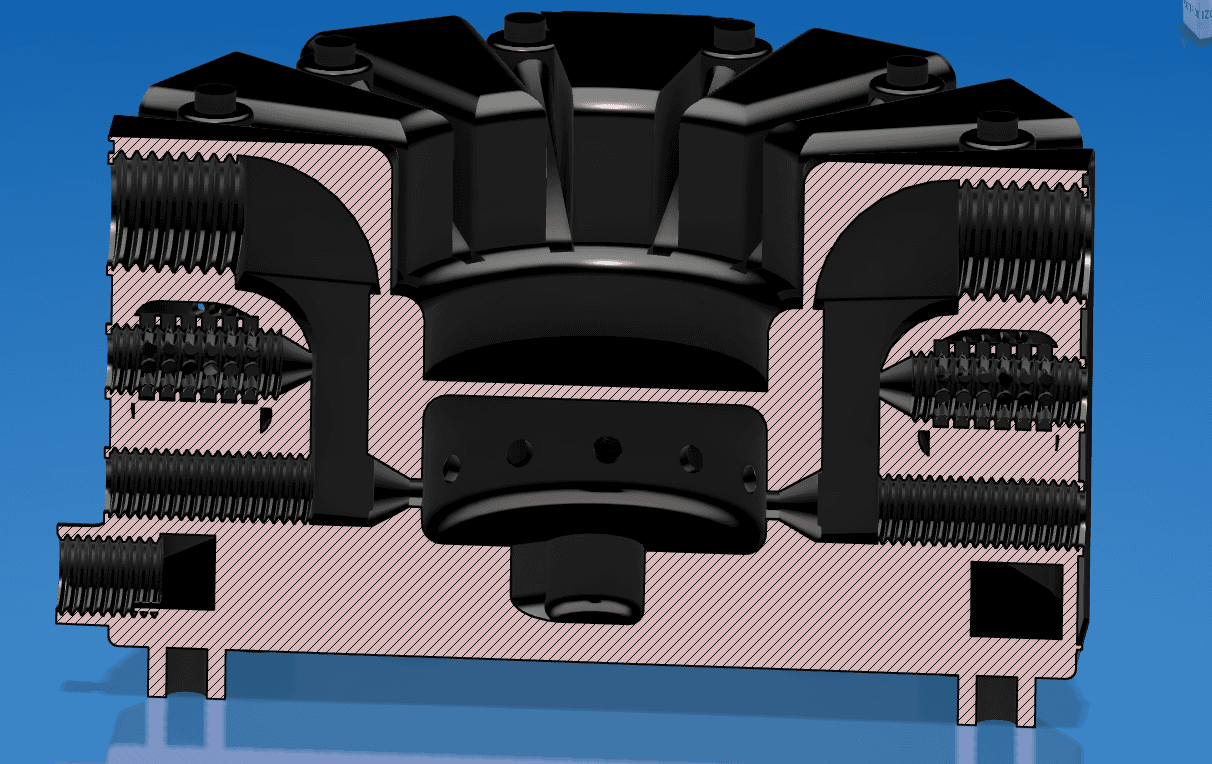 MCE V3 by Tr3xX - Flow Control - IN/OUT Valve Pression Control.stl 3d model