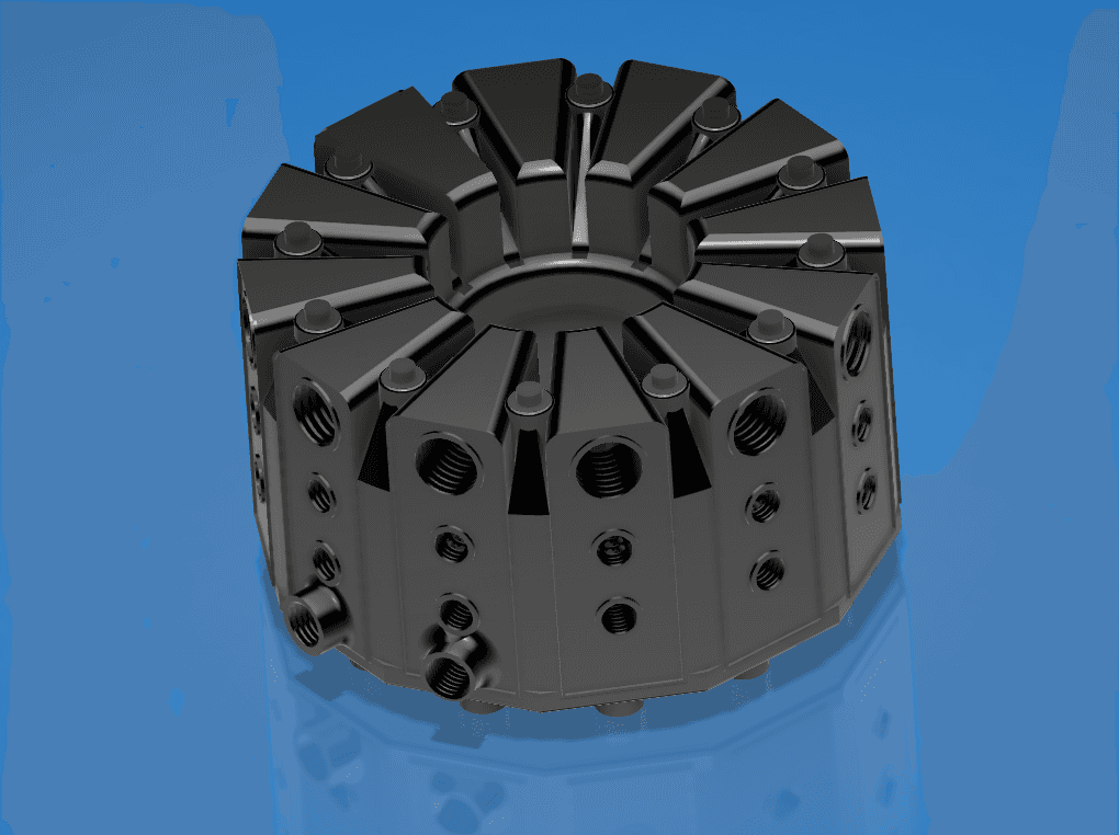 MCE V3 by Tr3xX - Flow Control - IN/OUT Valve Pression Control.stl 3d model